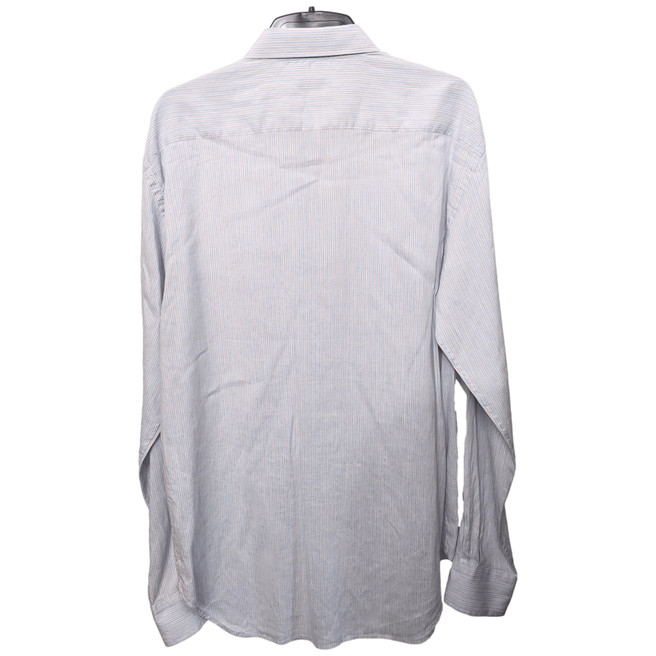 LORO PIANA Lined Men's Long Sleeves Shirt, Sz44
