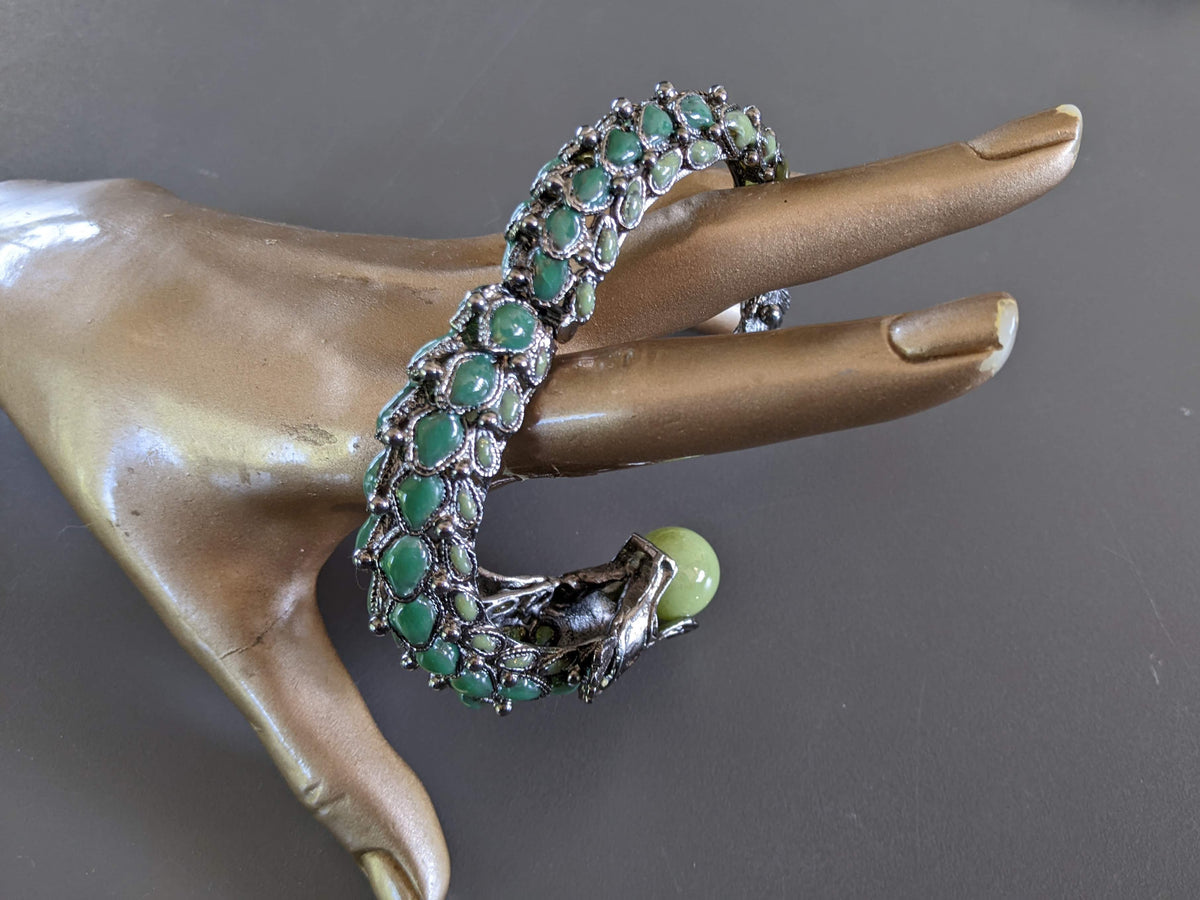 CHANEL DRAGON Collection Metiers d'Art "PARIS- SHANGAI" Pre-fall 2010 Bangle Bracelet, RARE!