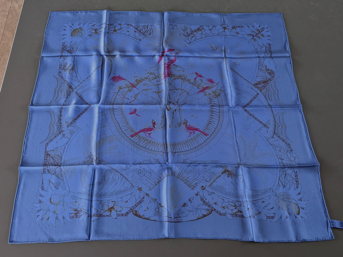 HERMES LOT DE 13 Twill Silk Cares 90 x 90 cm