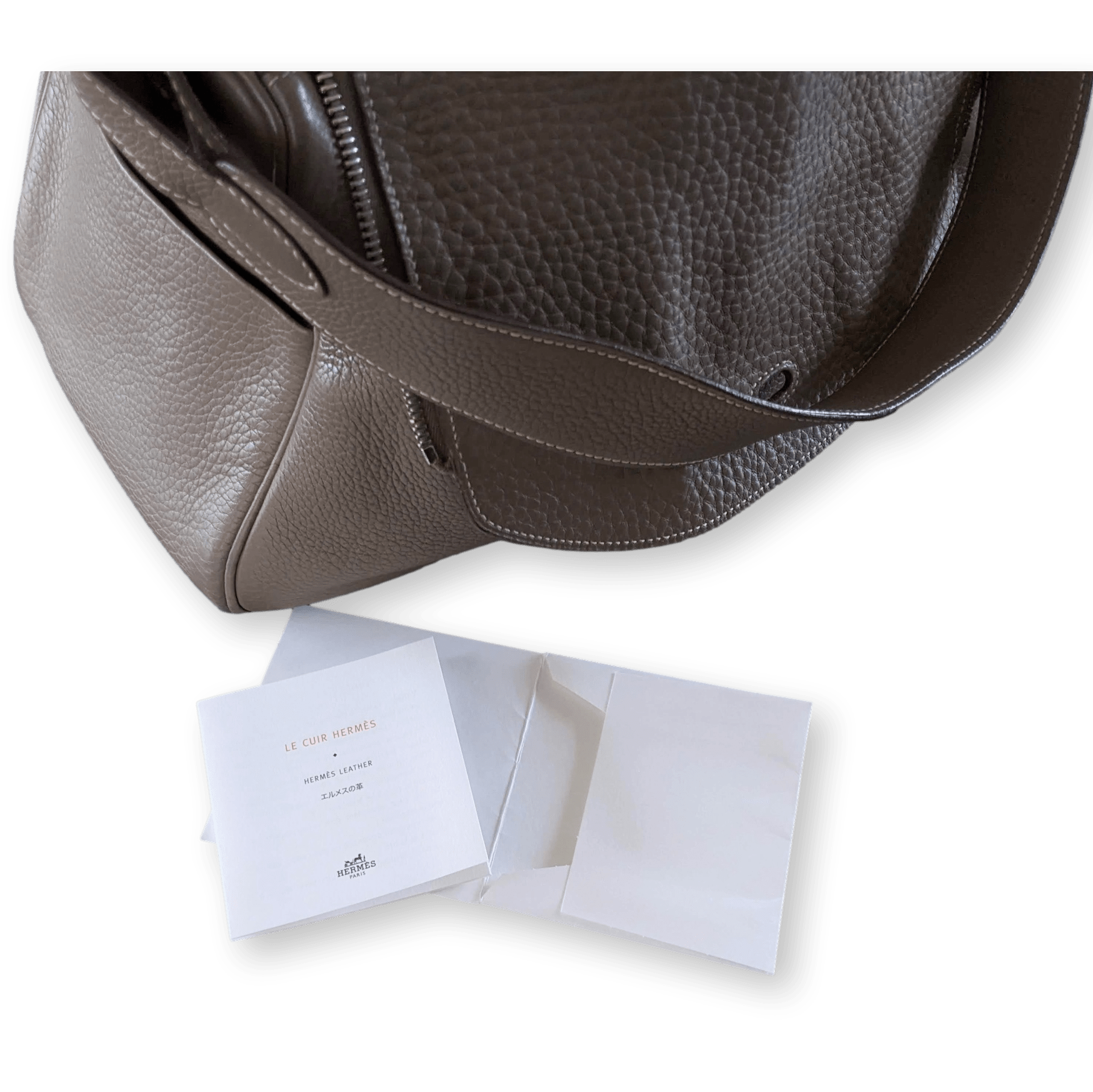 HERMES 2020 Etoupe Togo Lindy 34