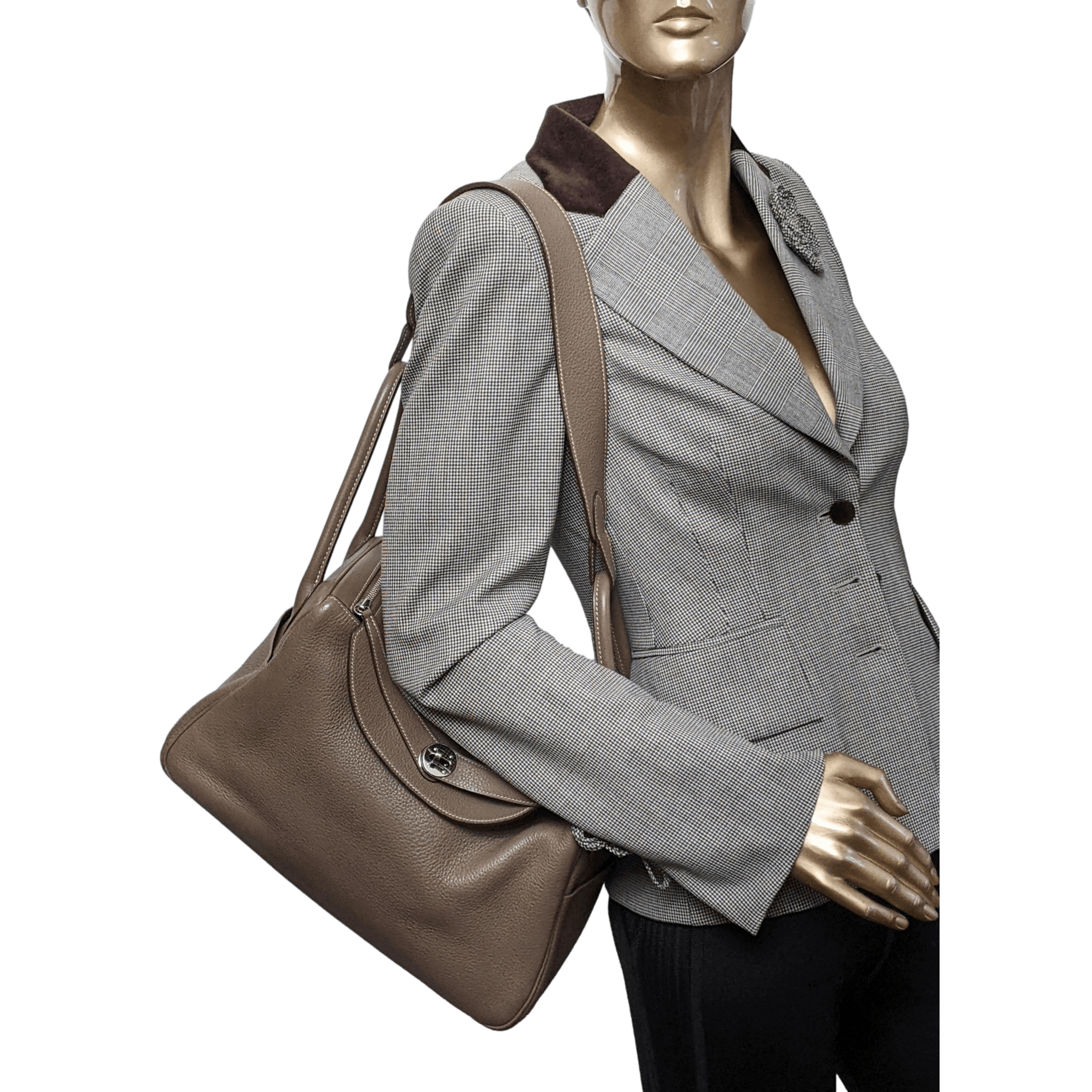 HERMES 2020 Etoupe Togo Lindy 34
