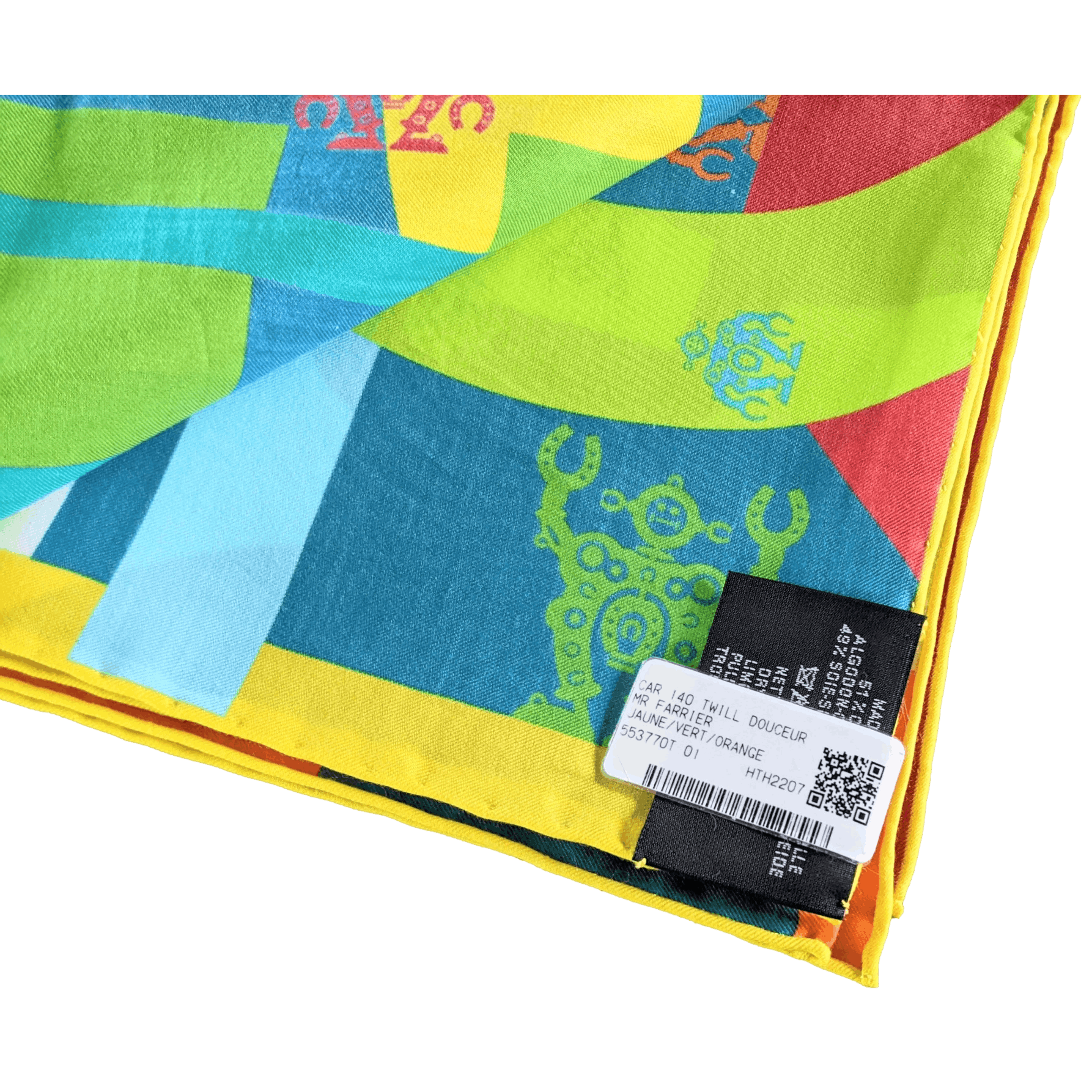 HERMES Mr Farrier Twill Douceur Shawl 140