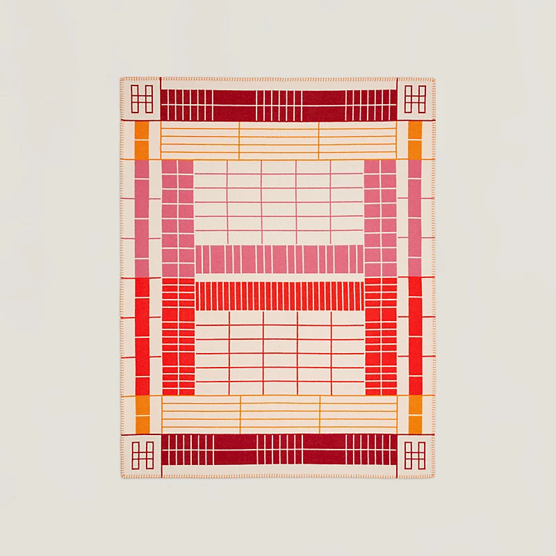 HERMES lot de 3 plaids