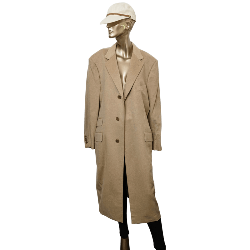 BRIONI ROMA PUR GUANACO Haute Couture Men's Coat Sz50