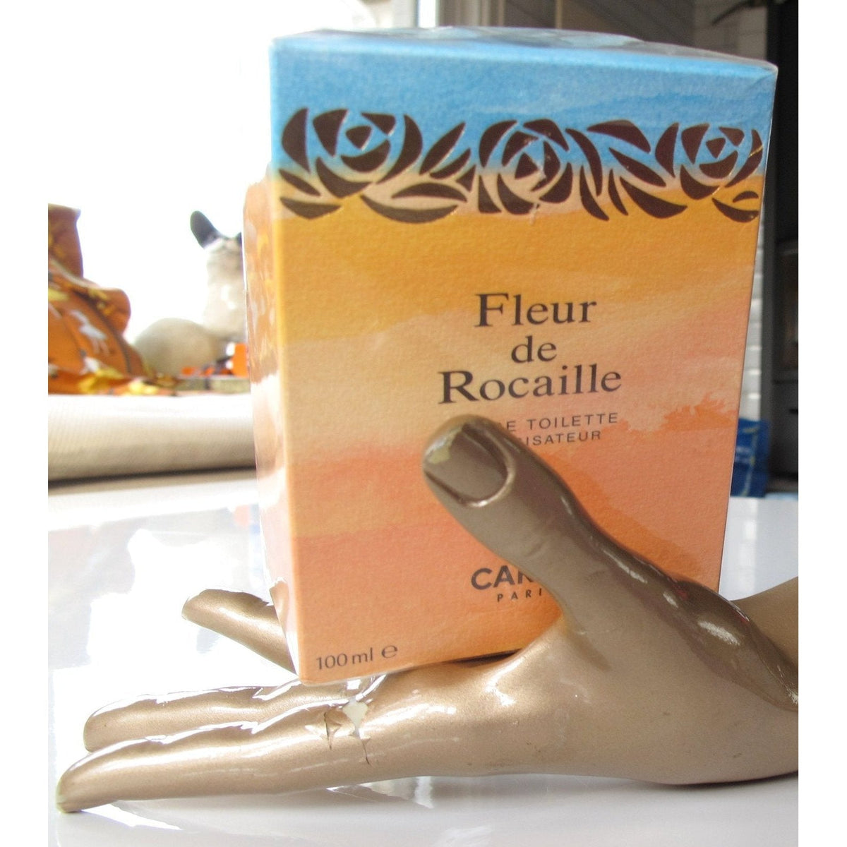 Caron Paris Vintage 1990cms Fleur de Rocaille eau de Toilette Spray 3,3 oz.Sealed, NIB! - poupishop
