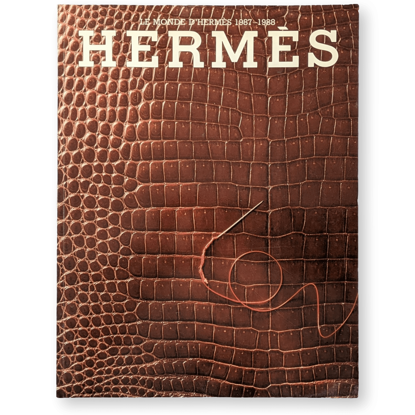 Authentic HERMES Le Monde D'HERMÈS No. 16 Book 1987–1988 150th