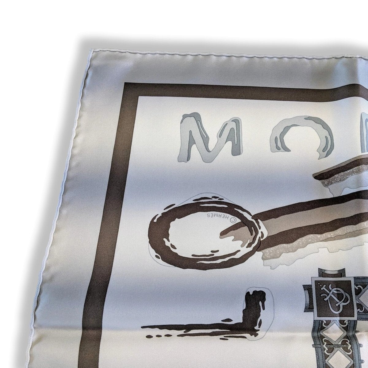Hermes 2008 Beige/Etoupe Special Issue MONTE CARLO for SOCIETE DES BAINS DE MER by Joachim Metz Twill 90, Box!