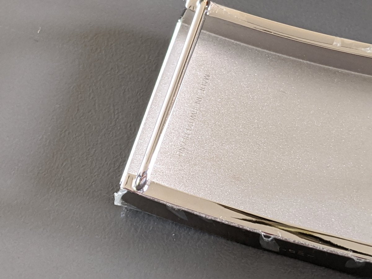 Hermes Plated Silver and Palladium DEPART Buckle H 32mm, New in Pochette!