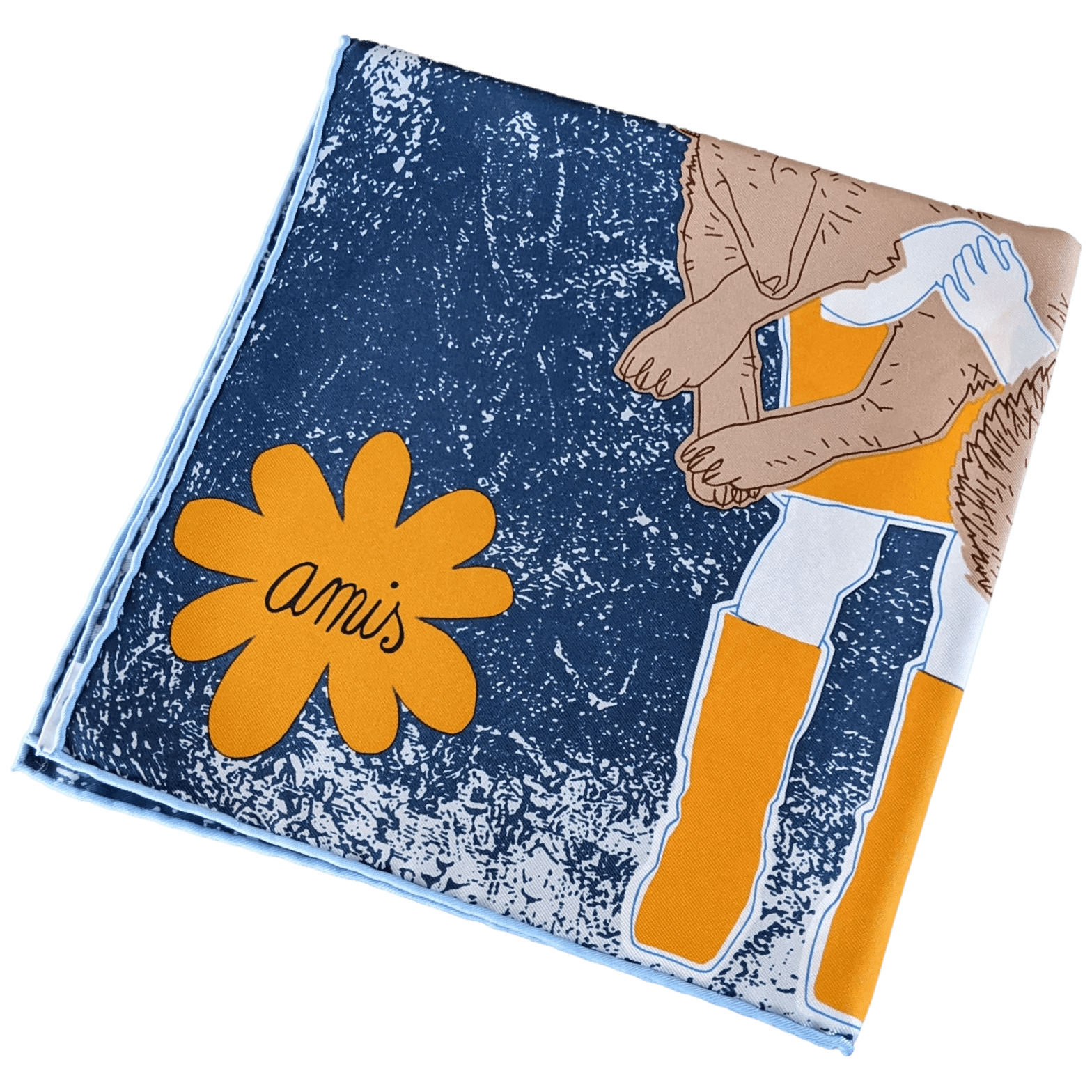 HERMES 2010 Special Issue AMIS POUR LA VIE by Agathe Gonnet Gavroche 45 x 45 cm