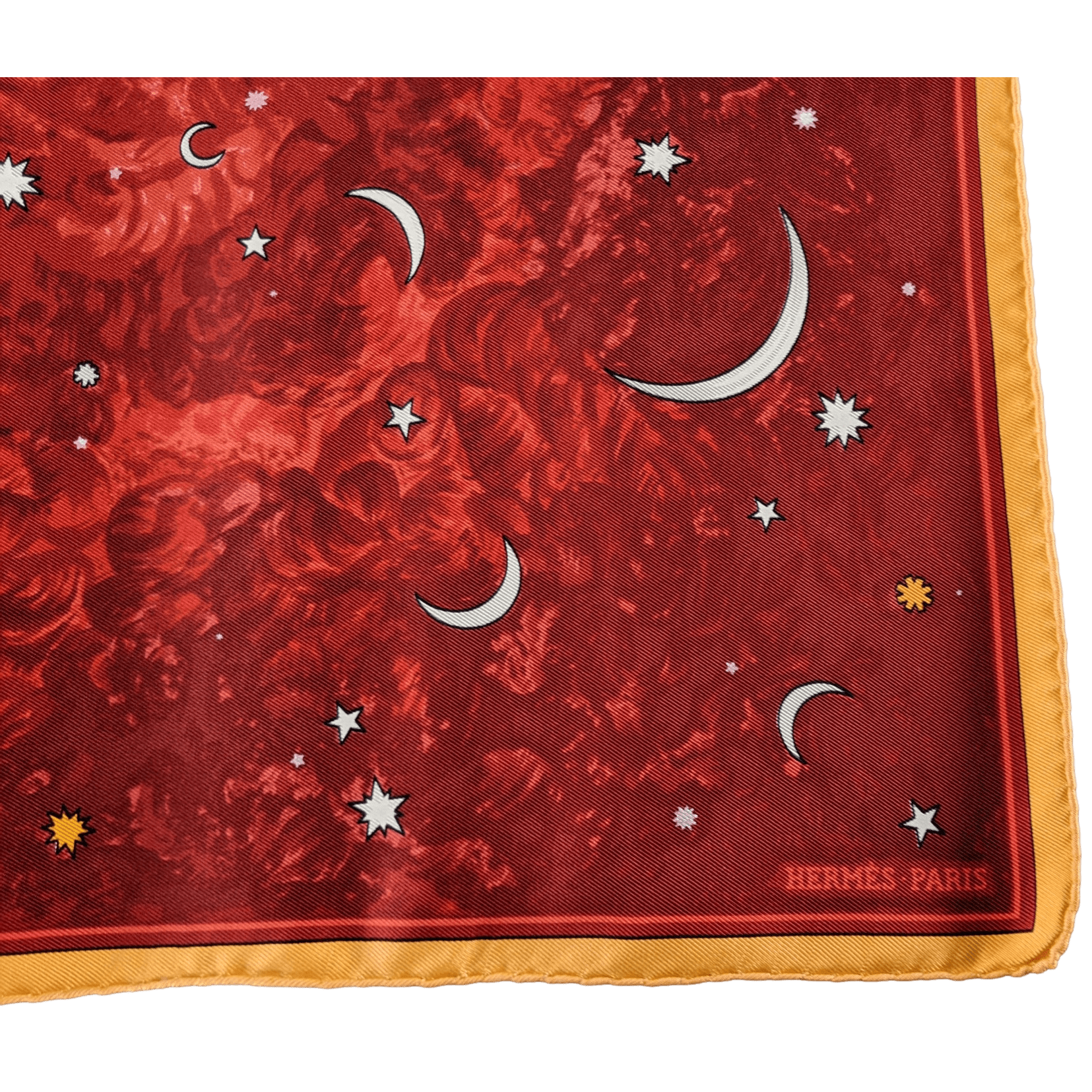 HERMES 1999 Annee des Etoiles to Commemorate the "Year of Stars & Mythology" Pocket Scarf