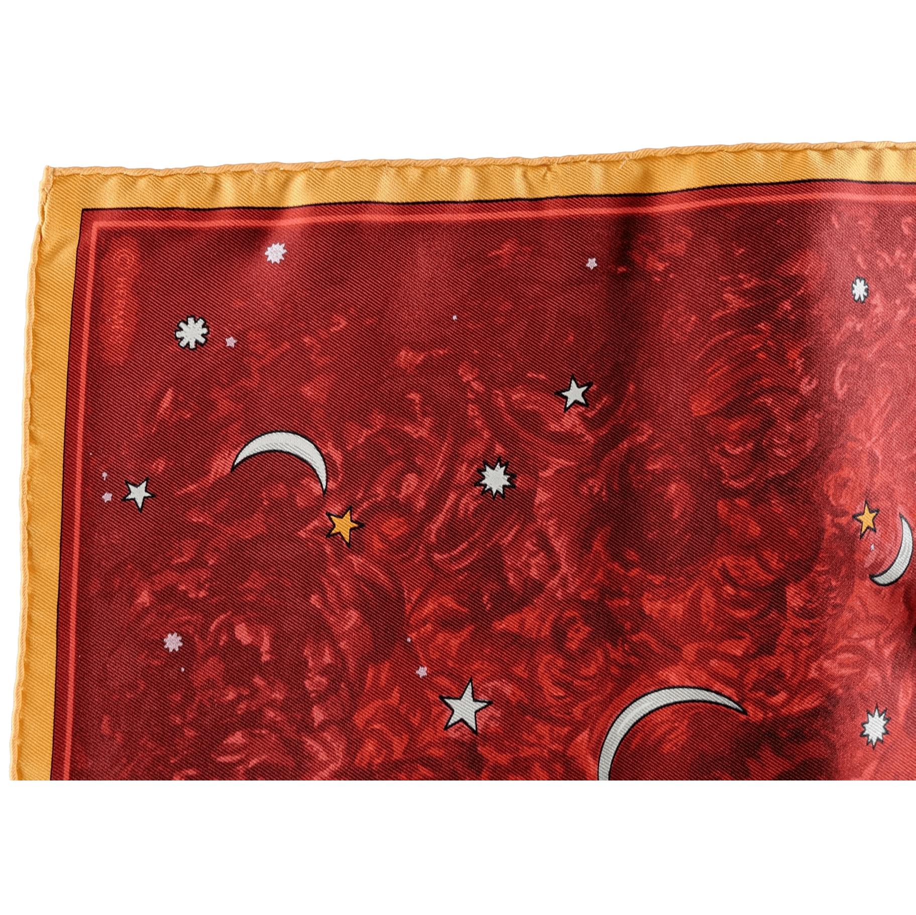 HERMES 1999 Annee des Etoiles to Commemorate the "Year of Stars & Mythology" Pocket Scarf