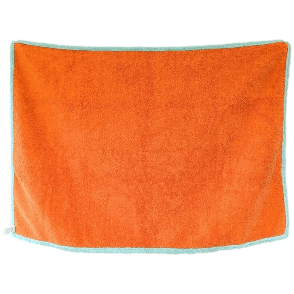 HERMES Bali Bath Mat Turquoise Orange PM 90 x 60 cm Pristine