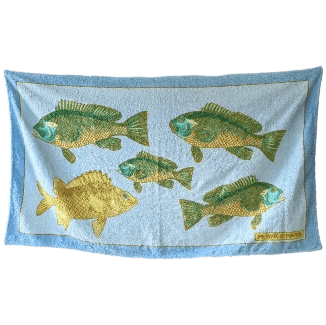 HERMES Bali Cotton Terry Animal Print Towel 90 x 150 cm