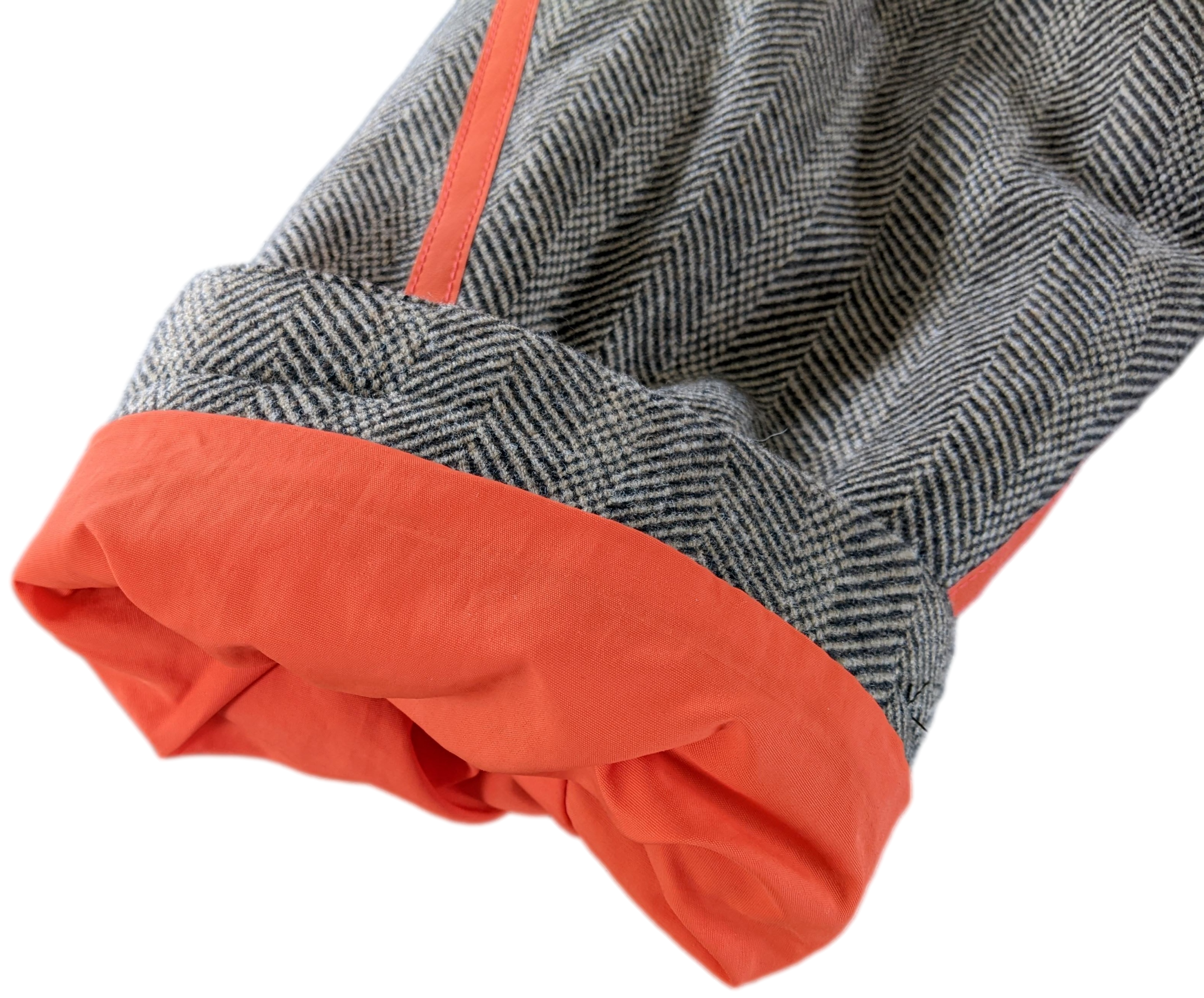 HERMES BLOUSON CAPUCHE AMOVIBLE VIGOUREUX Removable Hood Jacket Sz48