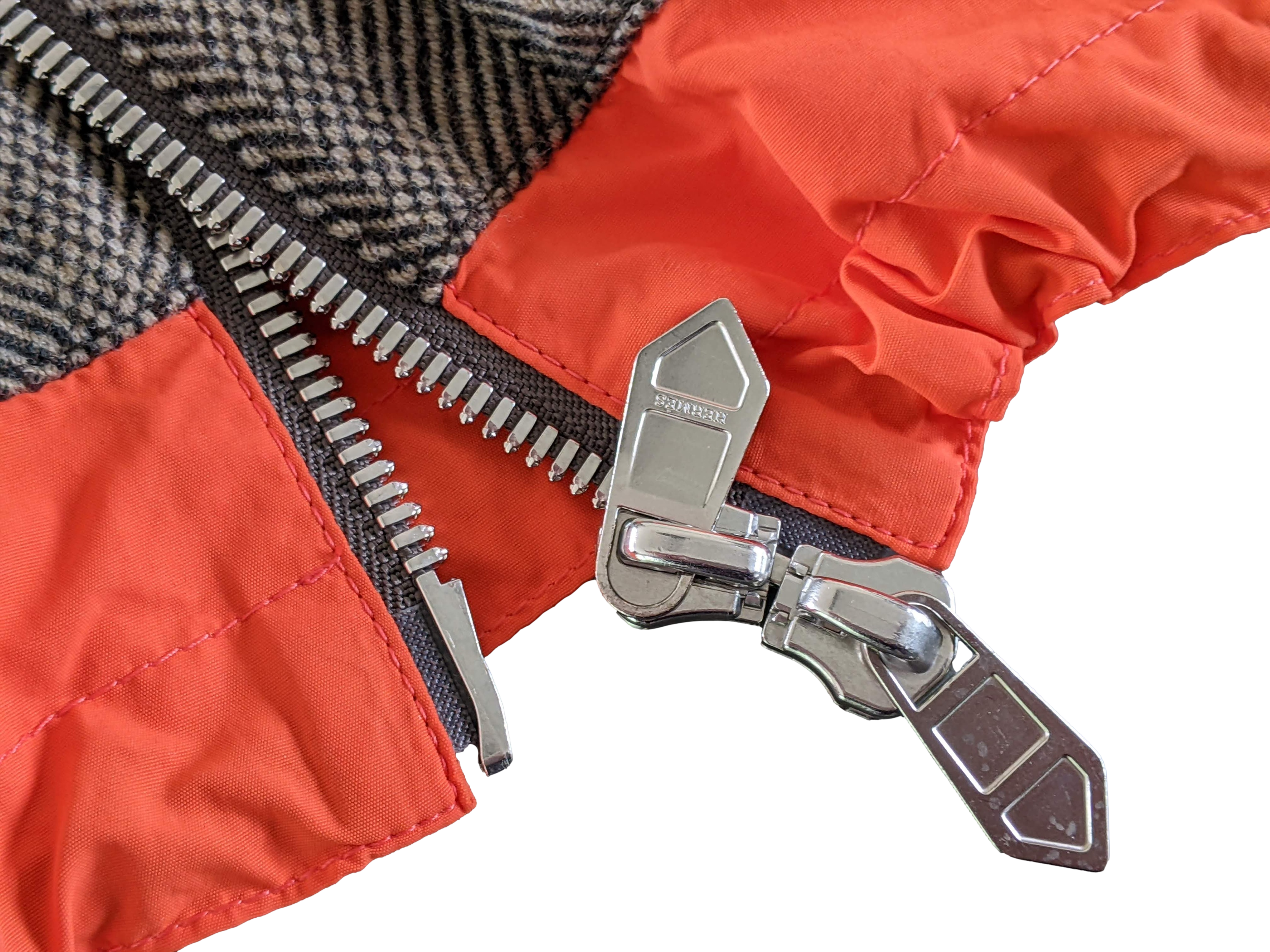 HERMES BLOUSON CAPUCHE AMOVIBLE VIGOUREUX Removable Hood Jacket Sz48
