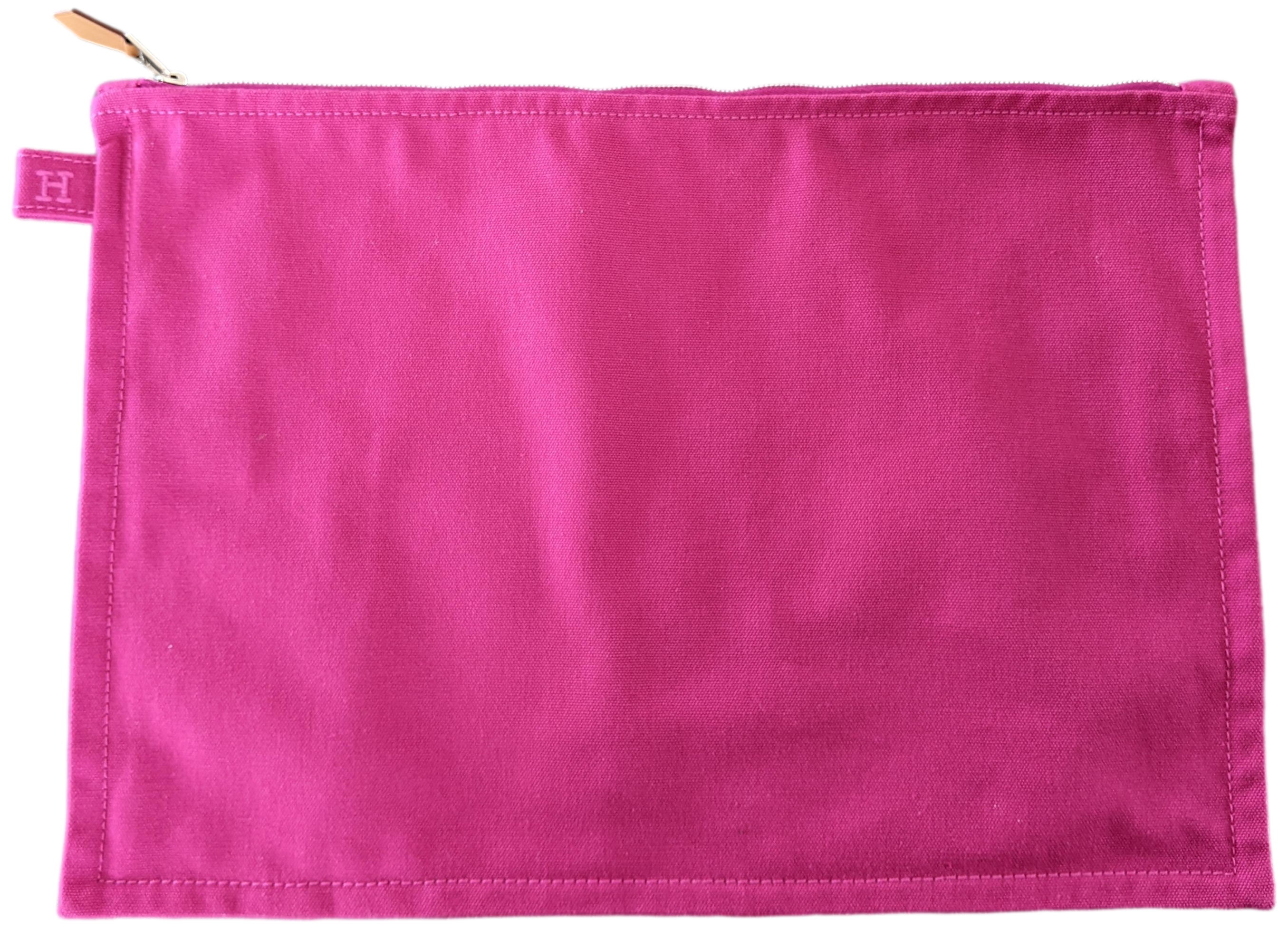 Hermes [25] Pourpre Pink Swift/Barenia Bag Shoulder Strap Clochette 105 2 Snap Hooks Ag Bnib! - poupishop