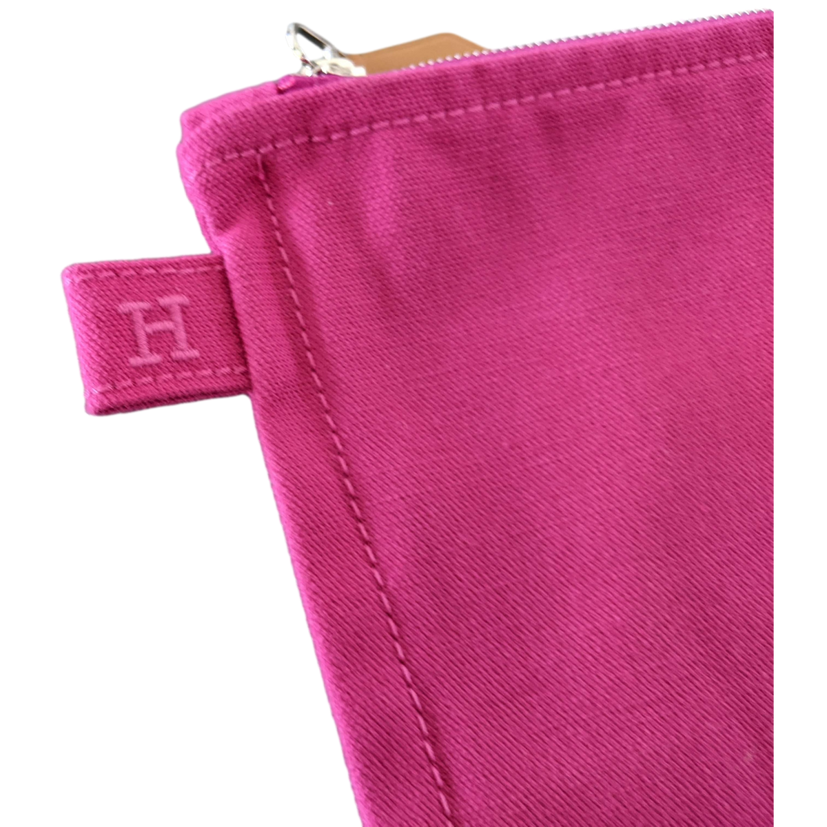 HERMES BORA BORA Canvas Cosmetic Pochette