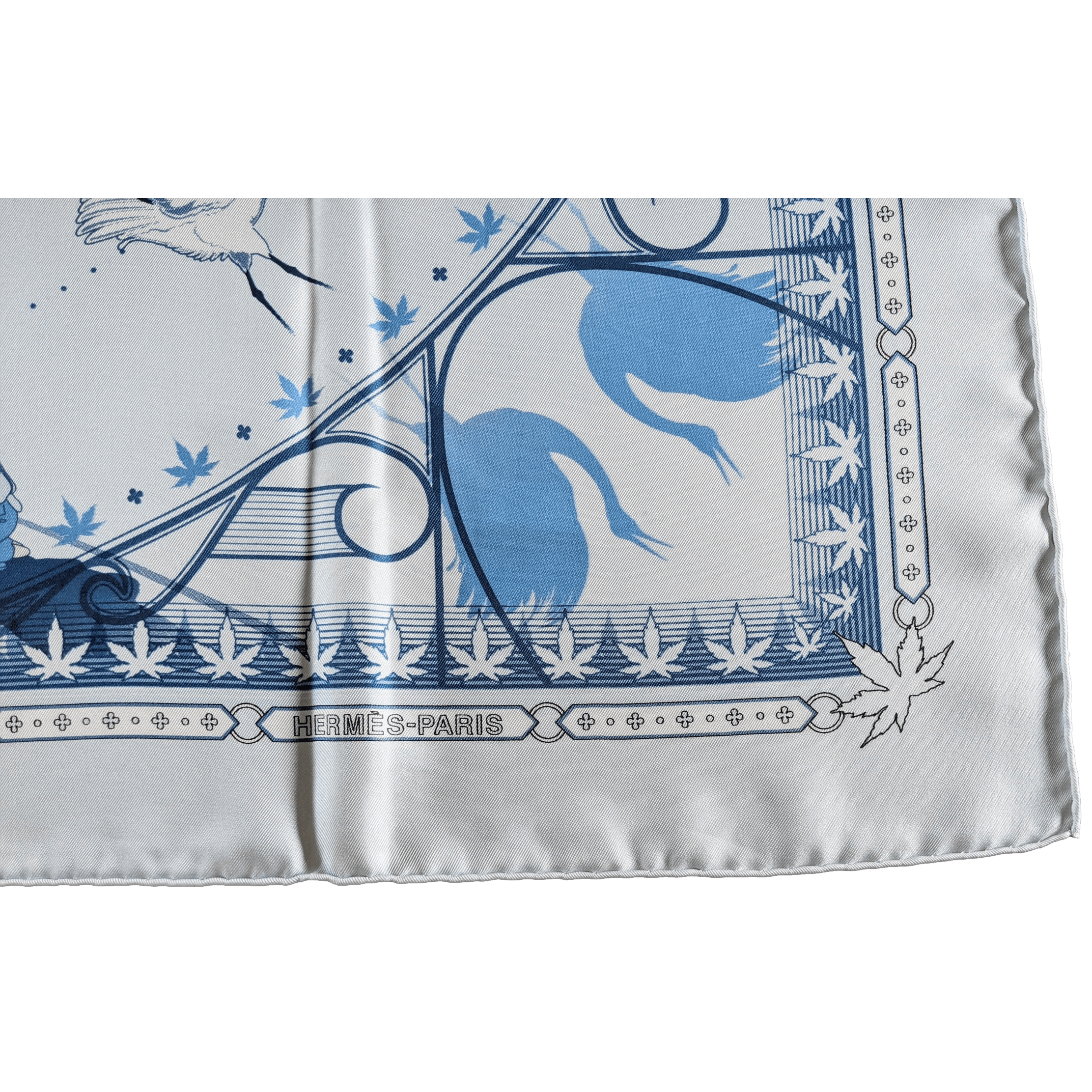 HERMES Chaque Rencontre est Unique Silk Scarf 90