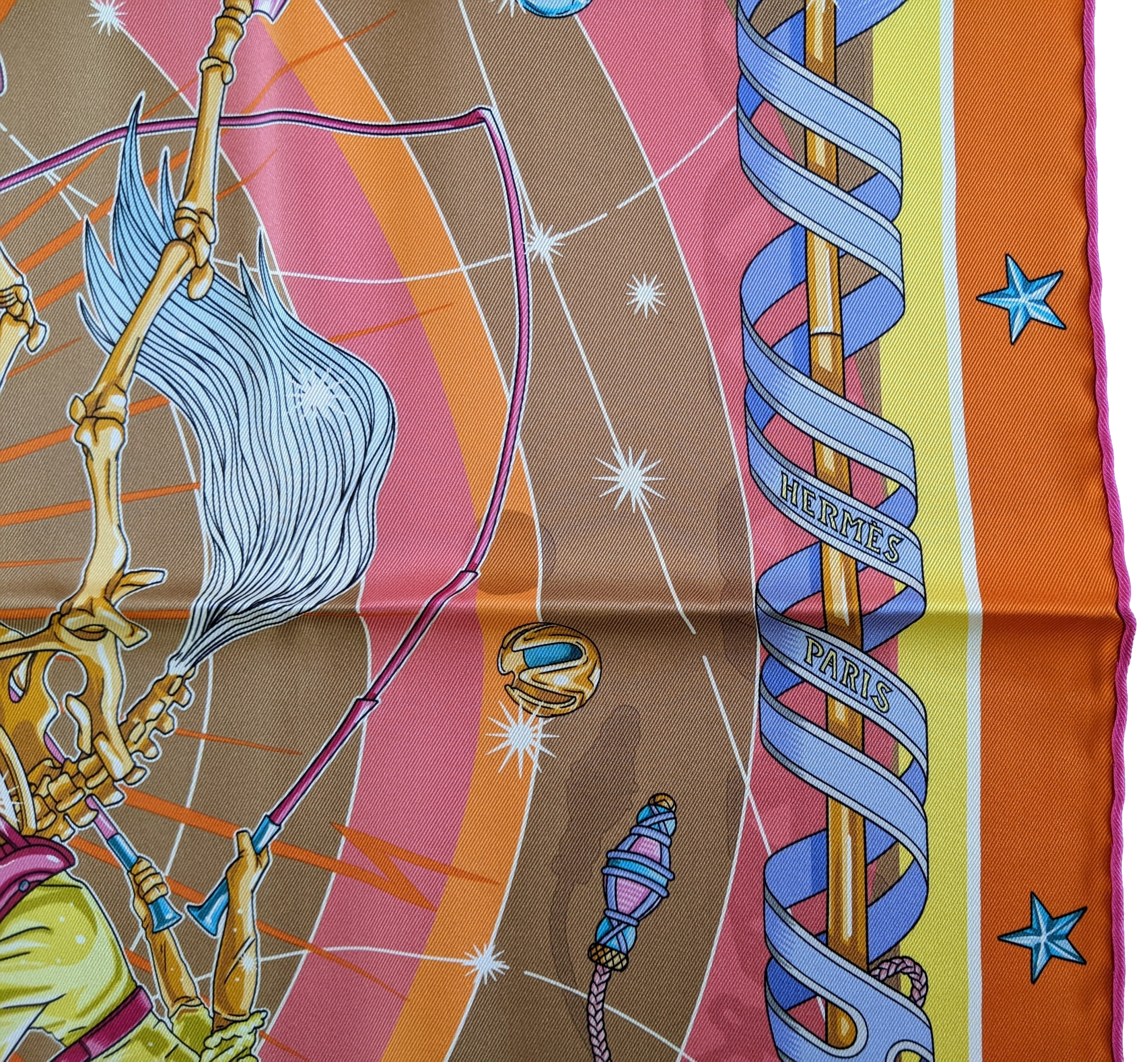 HERMES CHORUS STELLARUM (JUT22) Vintage Silk 70 x 70 cm