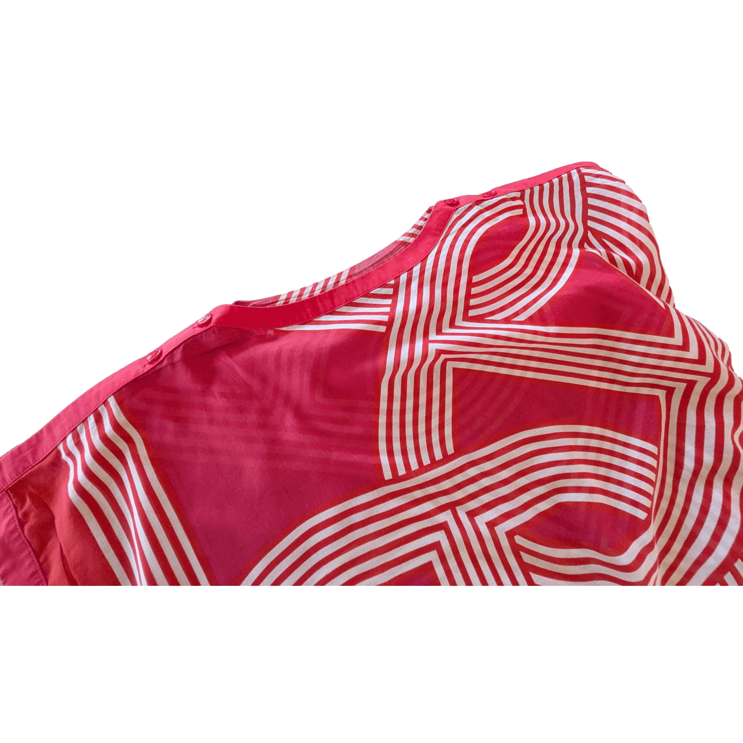 HERMES Circuit 24 Faubourg Oversized Cotton Beach Tunic Cover-Up