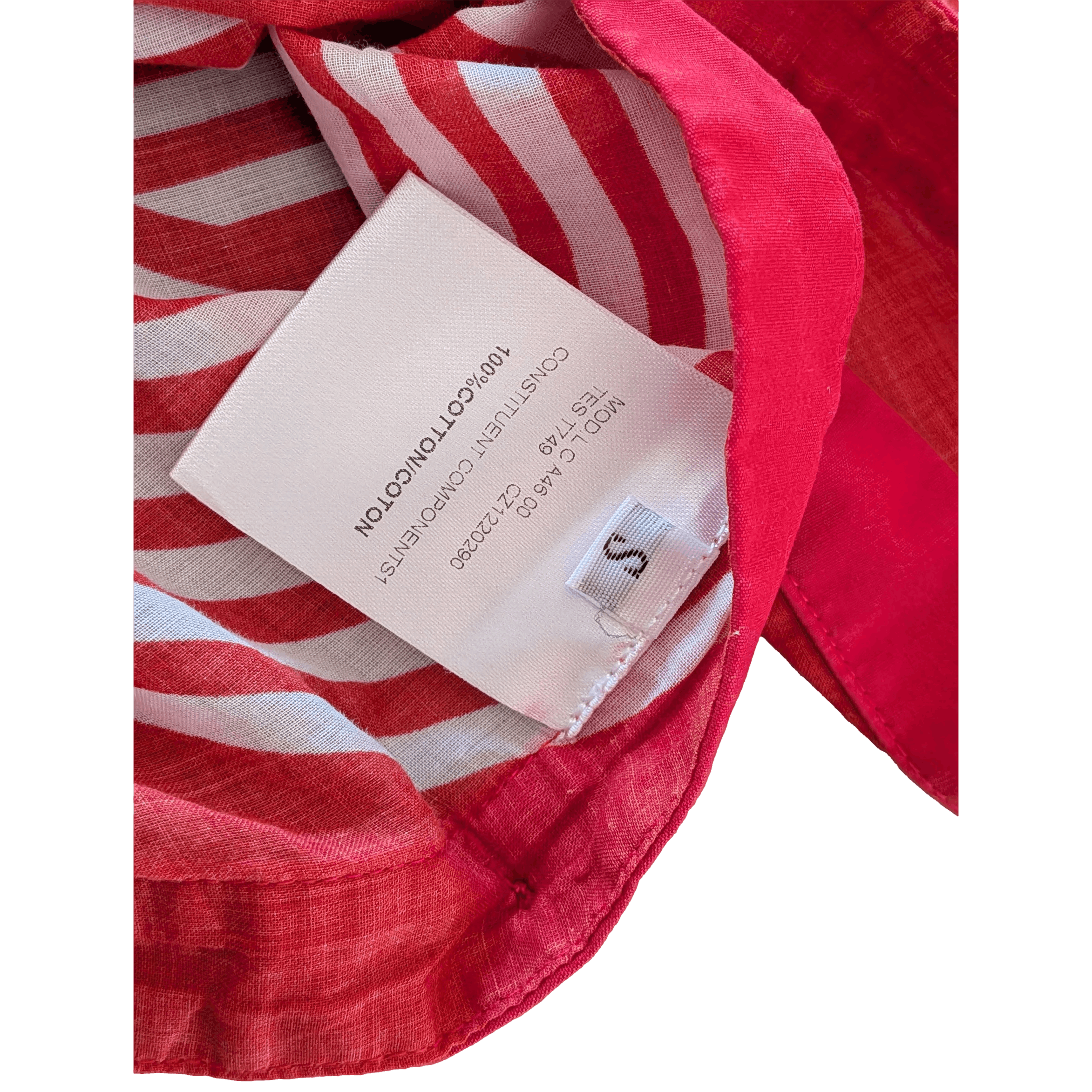HERMES Circuit 24 Faubourg Oversized Cotton Beach Tunic Cover-Up