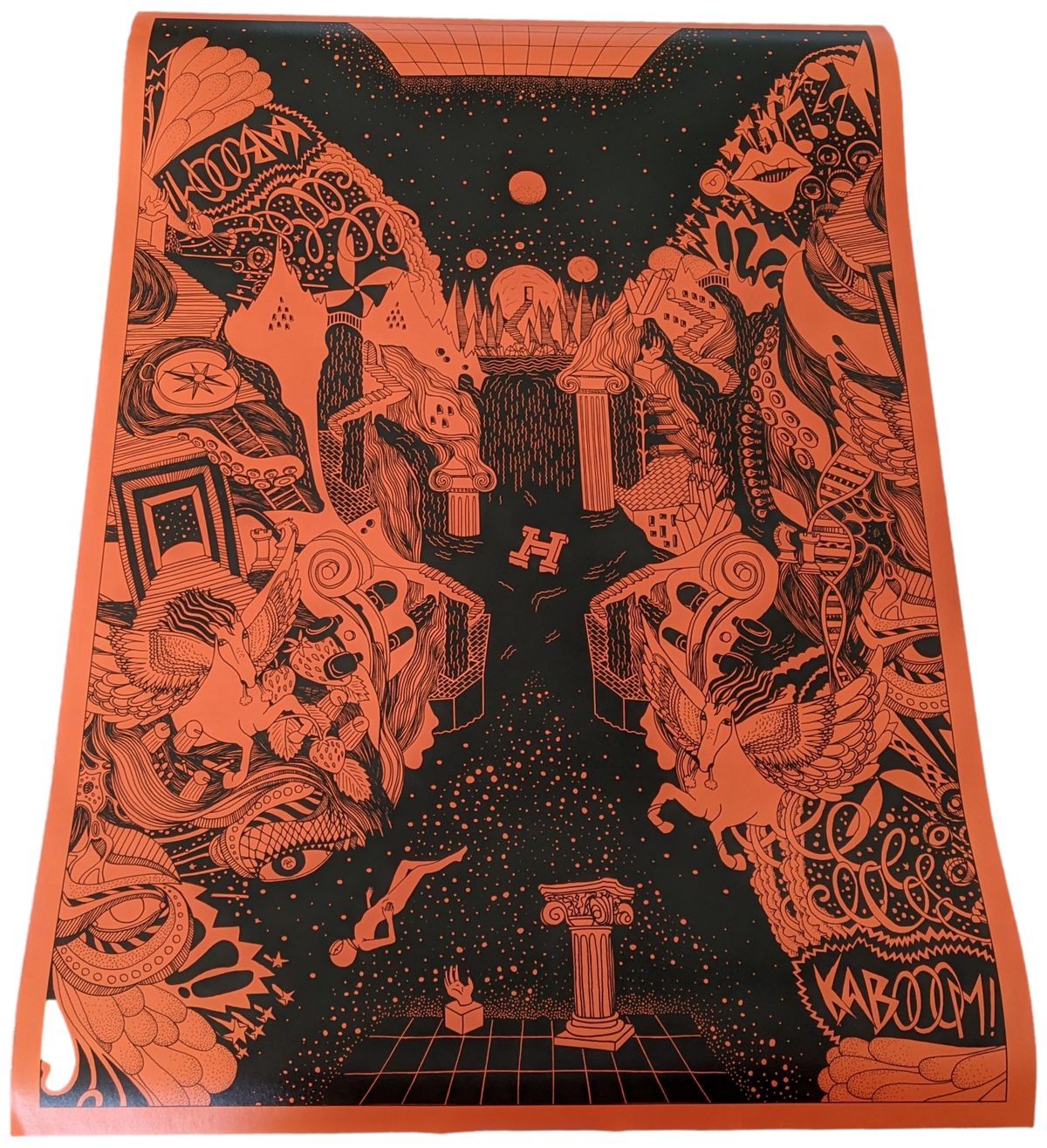 HERMES Collector's Sheets of Wrapping / Creative Paper in Box