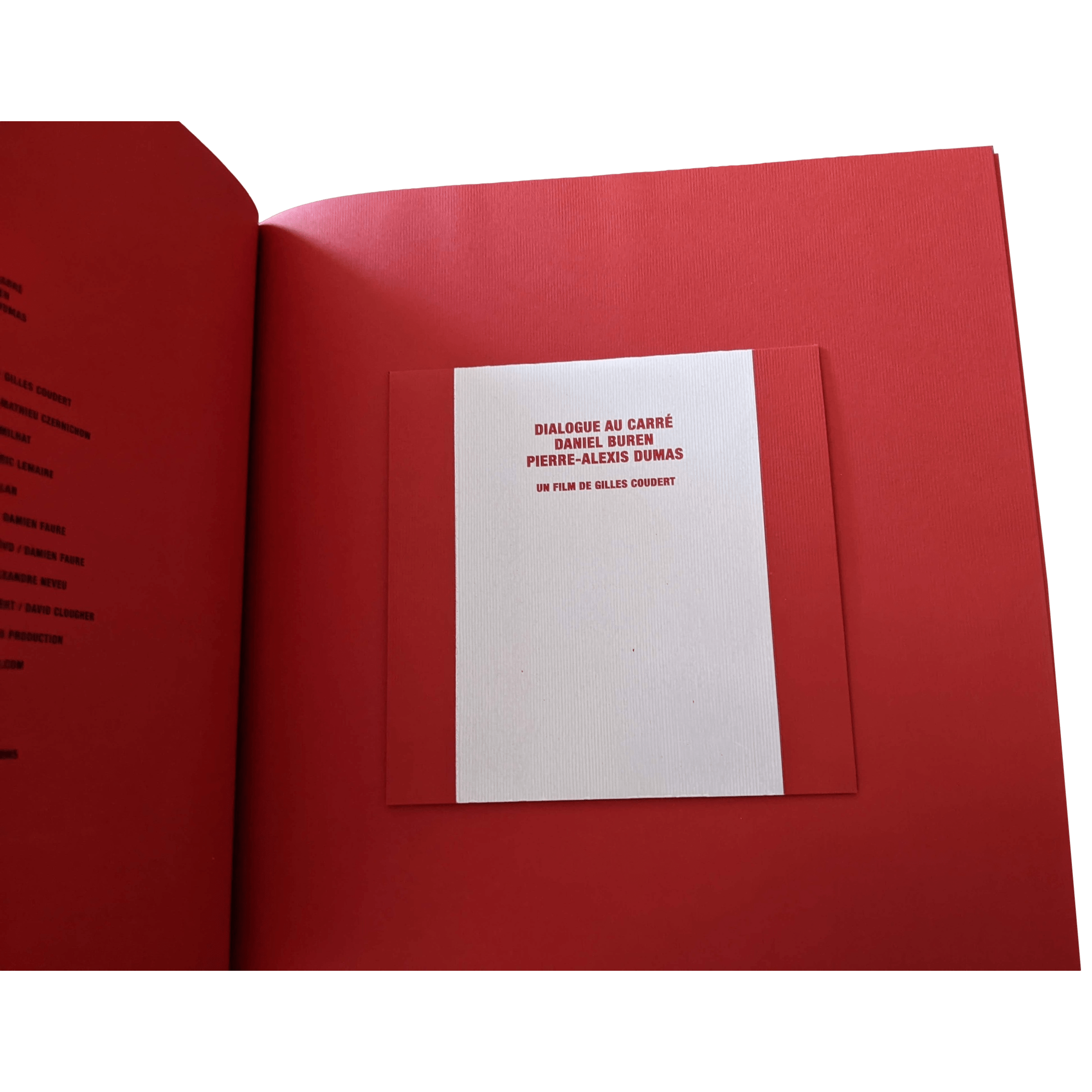HERMES X DANIEL BUREN Photos-Souvenris au Carre Book