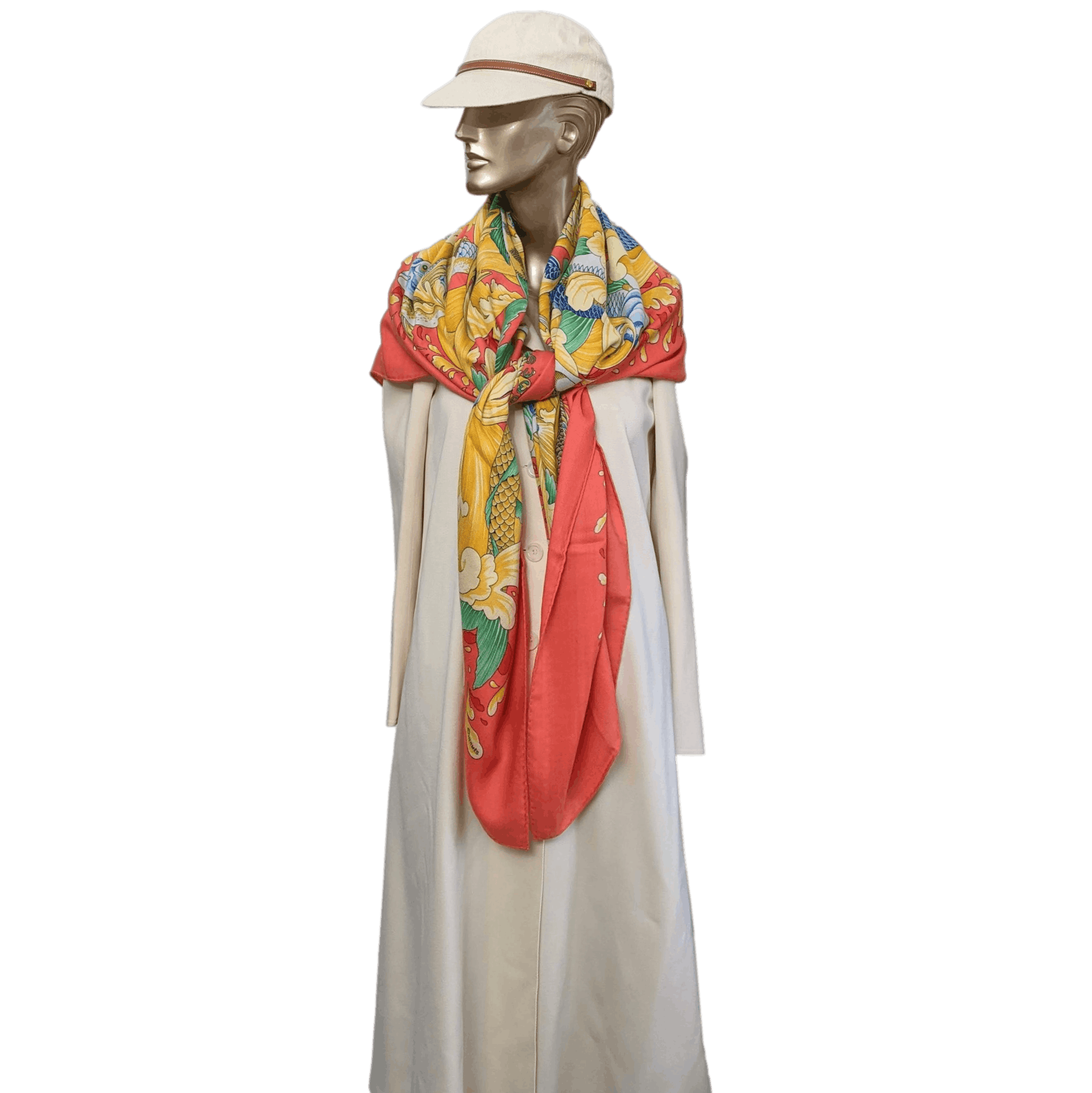 HERMES Ecume Shawl 140 Cashmere & Silk