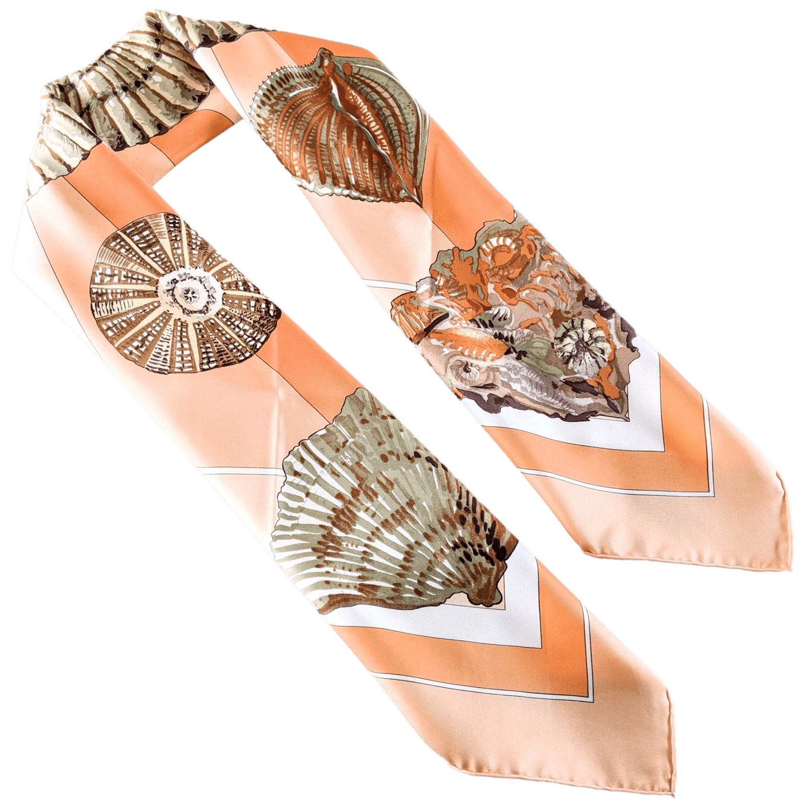 HERMES GEOLOGIE 1980 Special Issue by Loic Dubigeon Silk Twill 90 x 90 cm