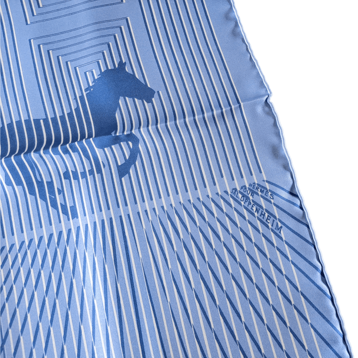 HERMES H AU GALOP - SAL OPPENHEIMER Special Issue Twill Gavroche Carre 45 x 45 cm