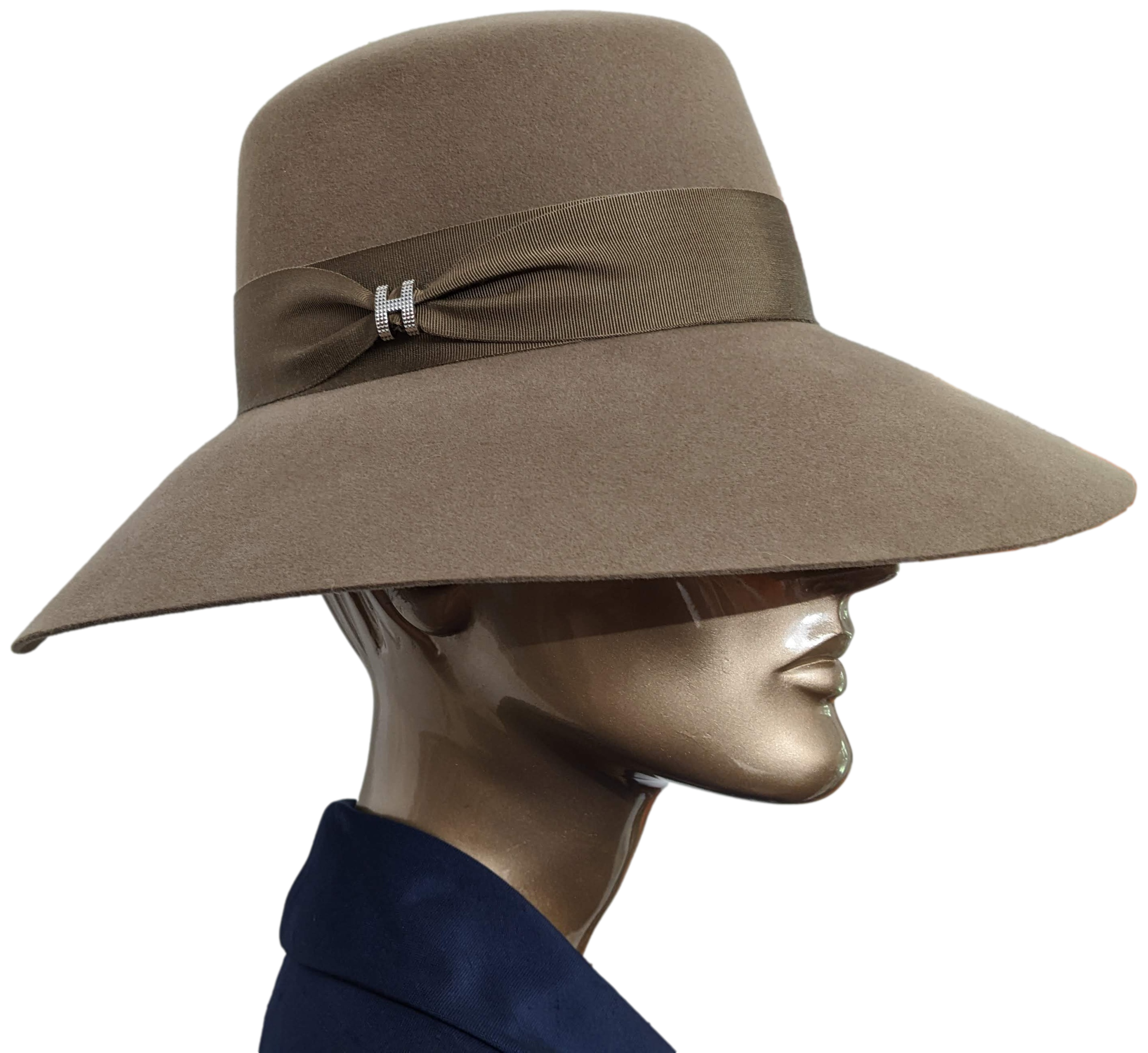 HERMES H Rabbit Women Hat, New!