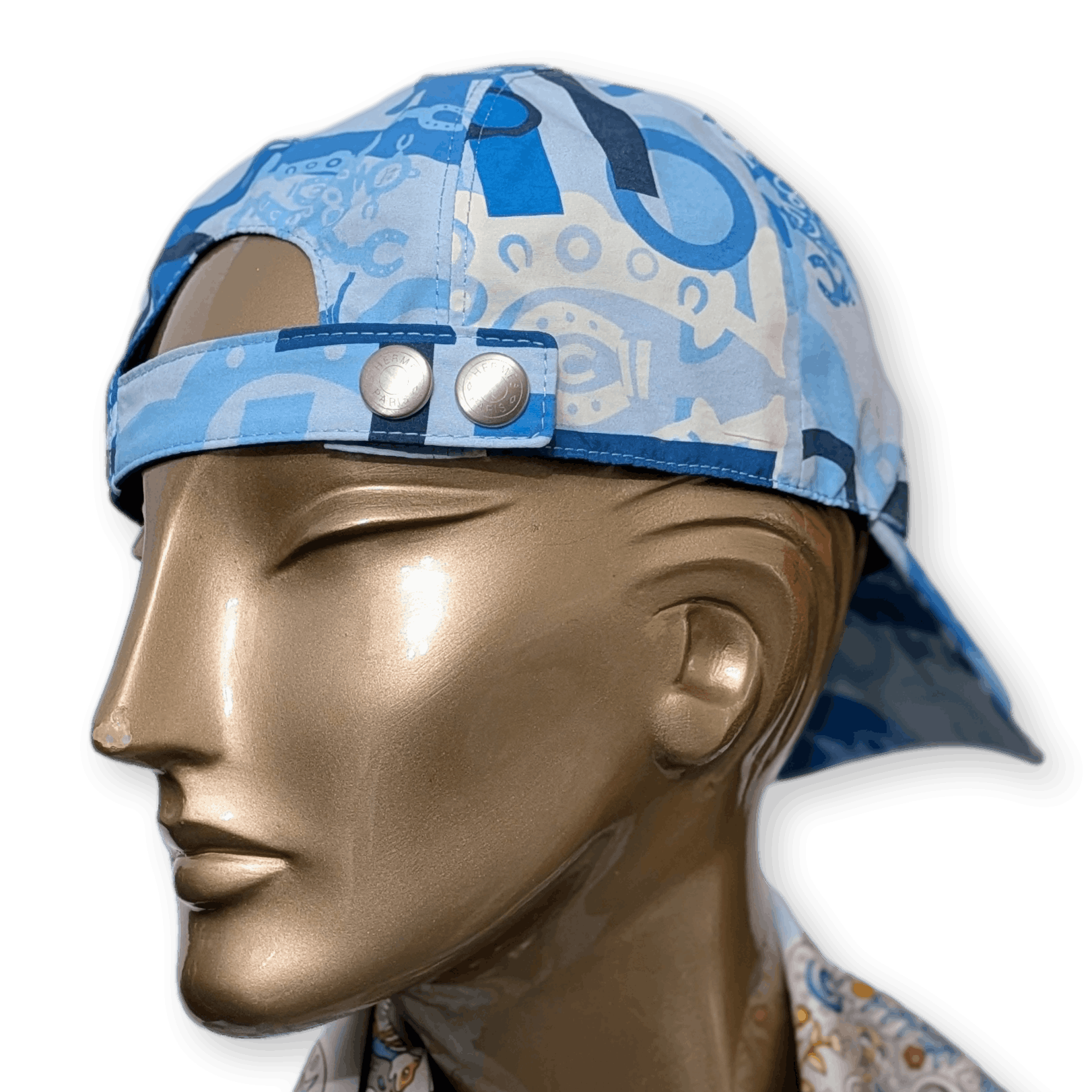 HERMES Hello Mr Farrier Robot Cap Hat Mediterranee Ocean Size 59