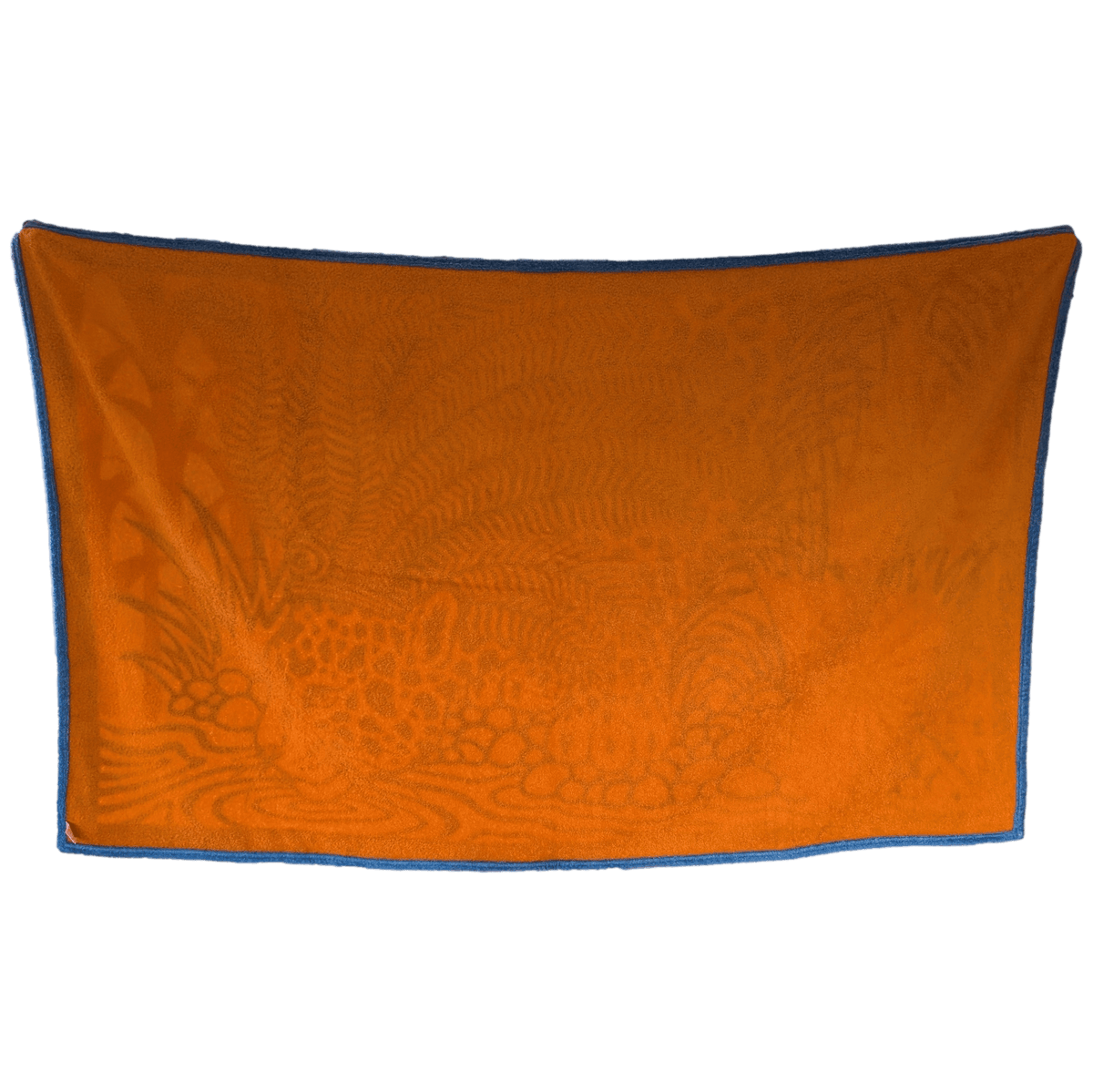HERMES Jaguar Quetzal Alice Shirley Beach Towel Blue Multicolor 90 x 150 cm New
