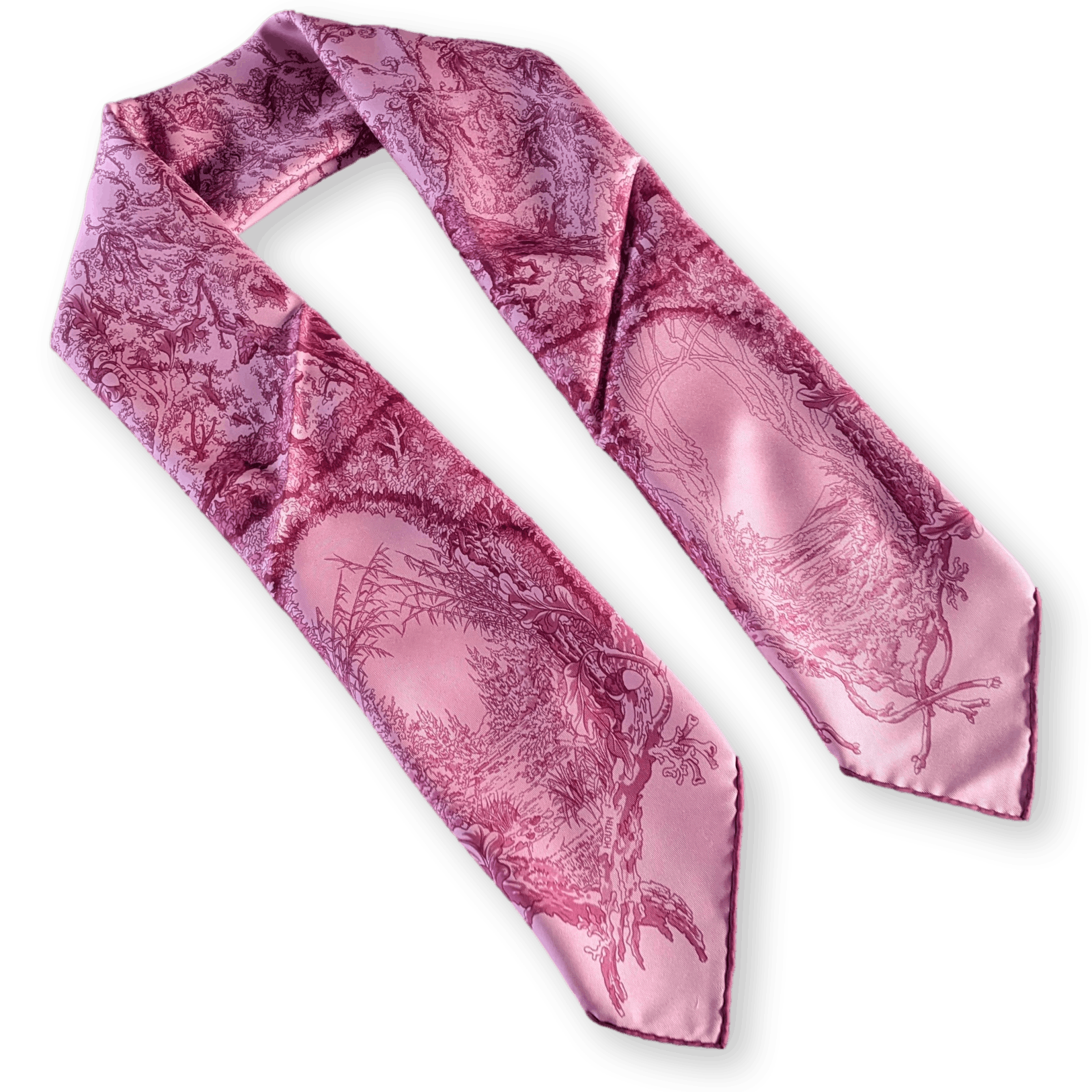 HERMES 2010 Jardins des Metamorphoses by Francoise Houtin Twill Silk Scarf 90 X 90 CM