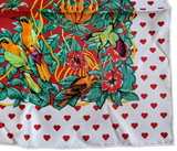 HERMES JUNGLE LOVE LOVE Special Issue by Robert Dallet Twill 90 x 90 cm