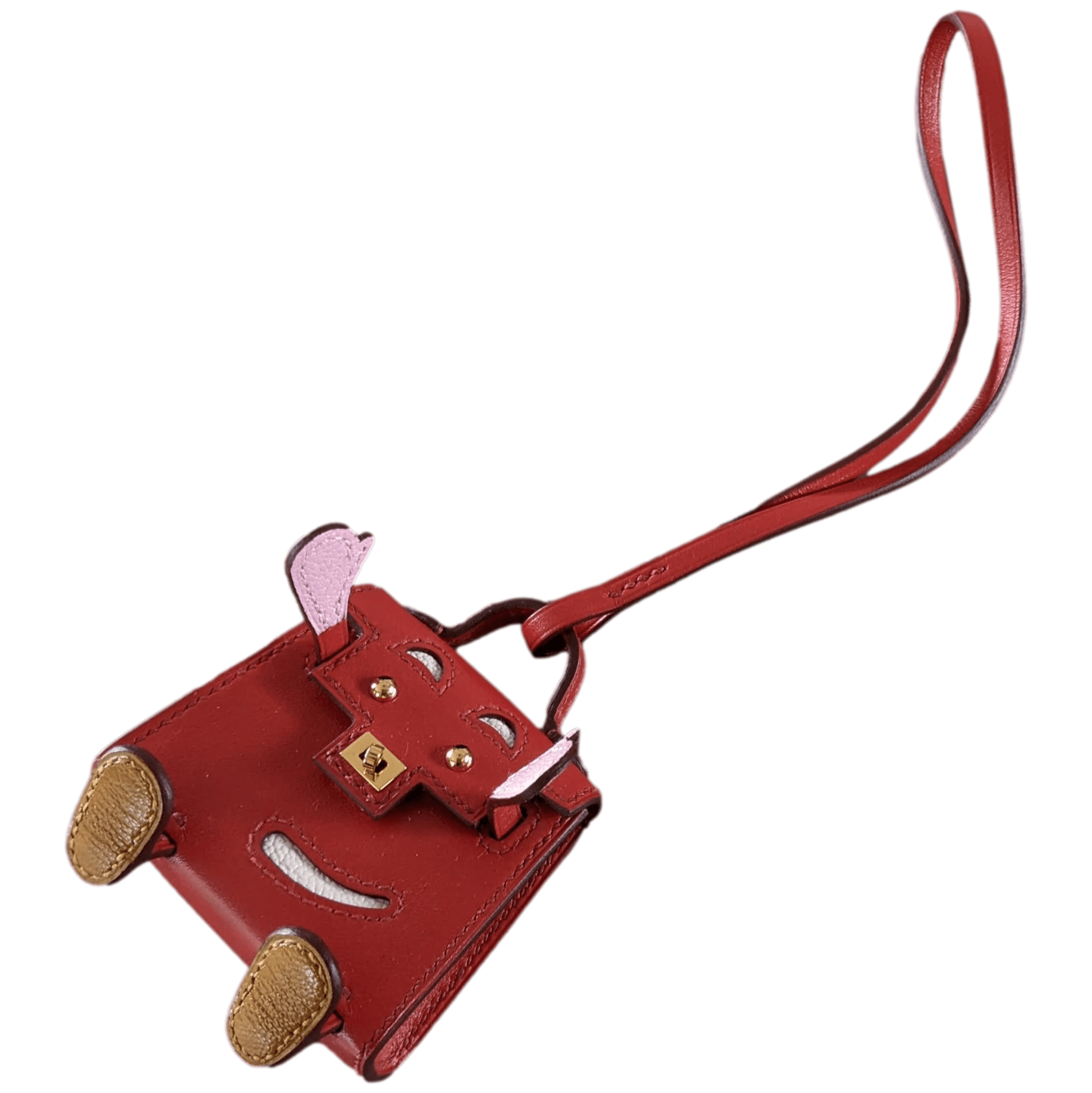 HERMES KELLYDOLE Limited Veau Tadelakt Bag Charm