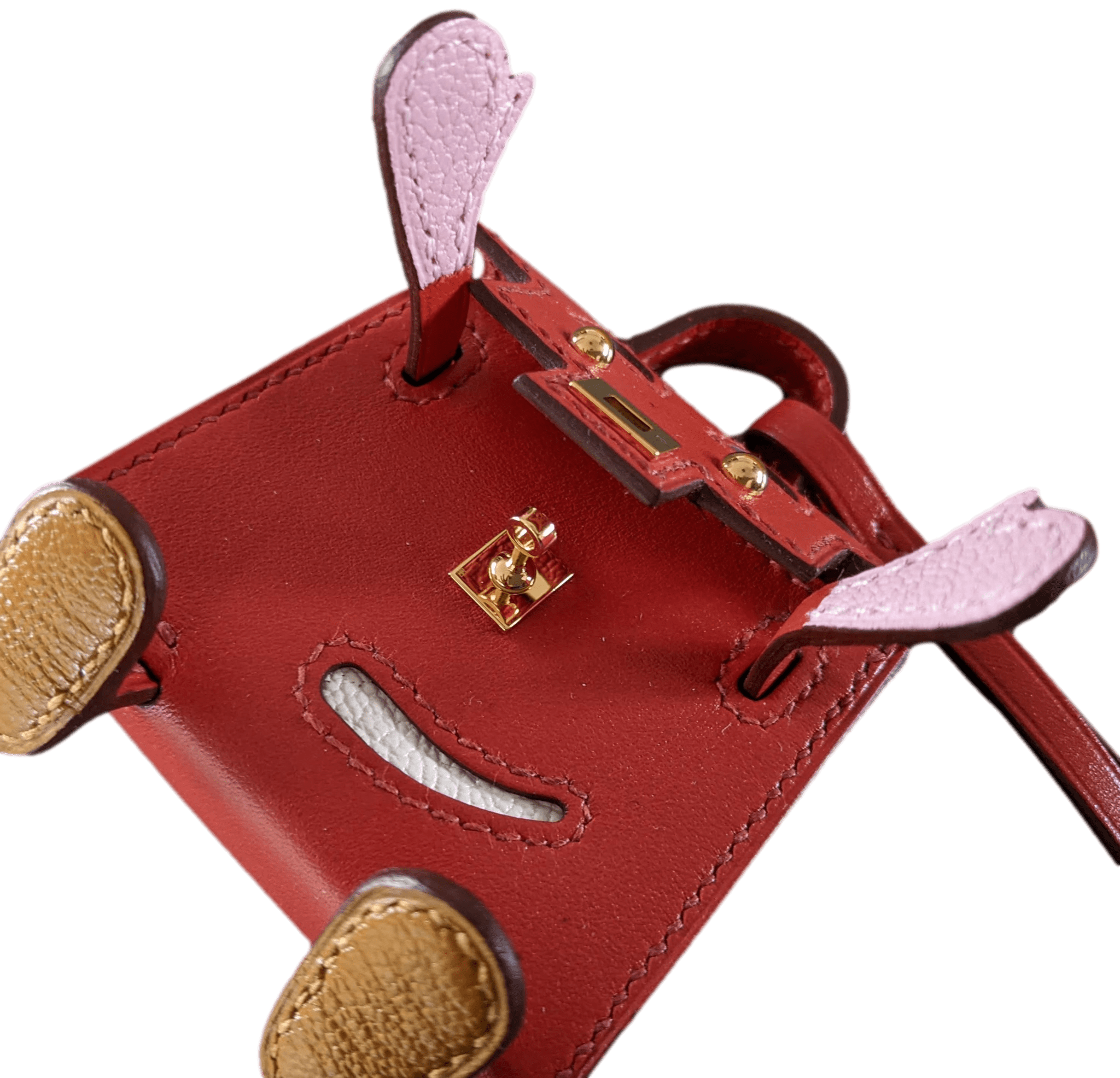 HERMES KELLYDOLE Limited Veau Tadelakt Bag Charm