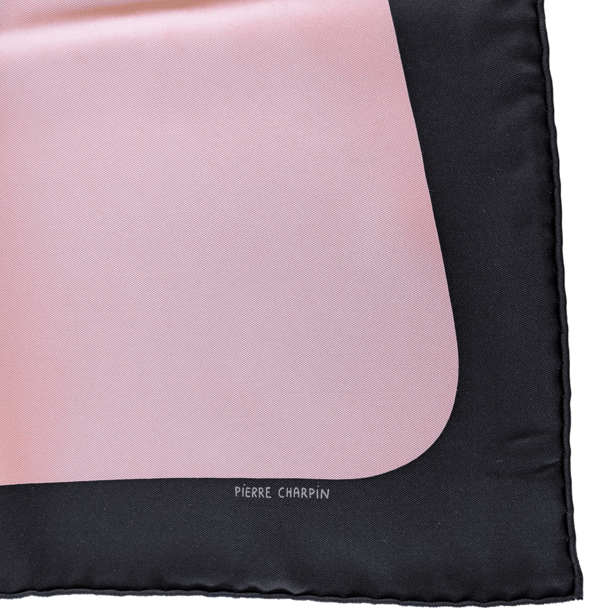 HERMES La Serpentine de Pierre Pierre Charpin Silk Scarf 90 Black Pink White 2018 Rare