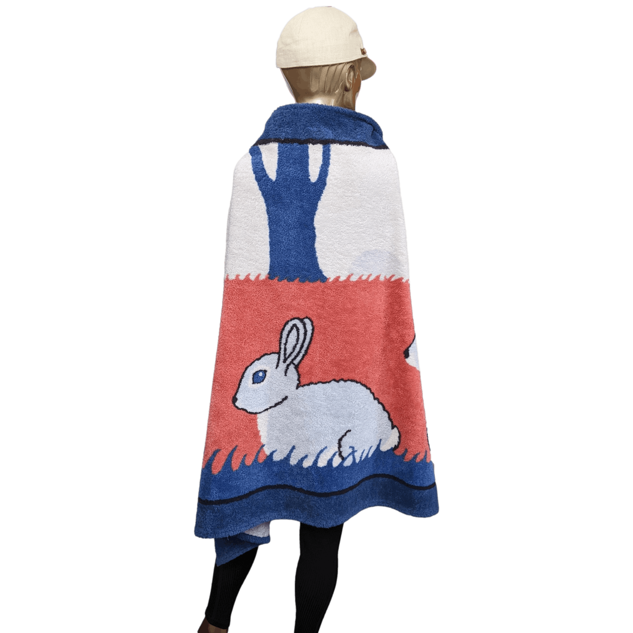 HERMES Lapins Rabbits Towel 90 x 150 cm