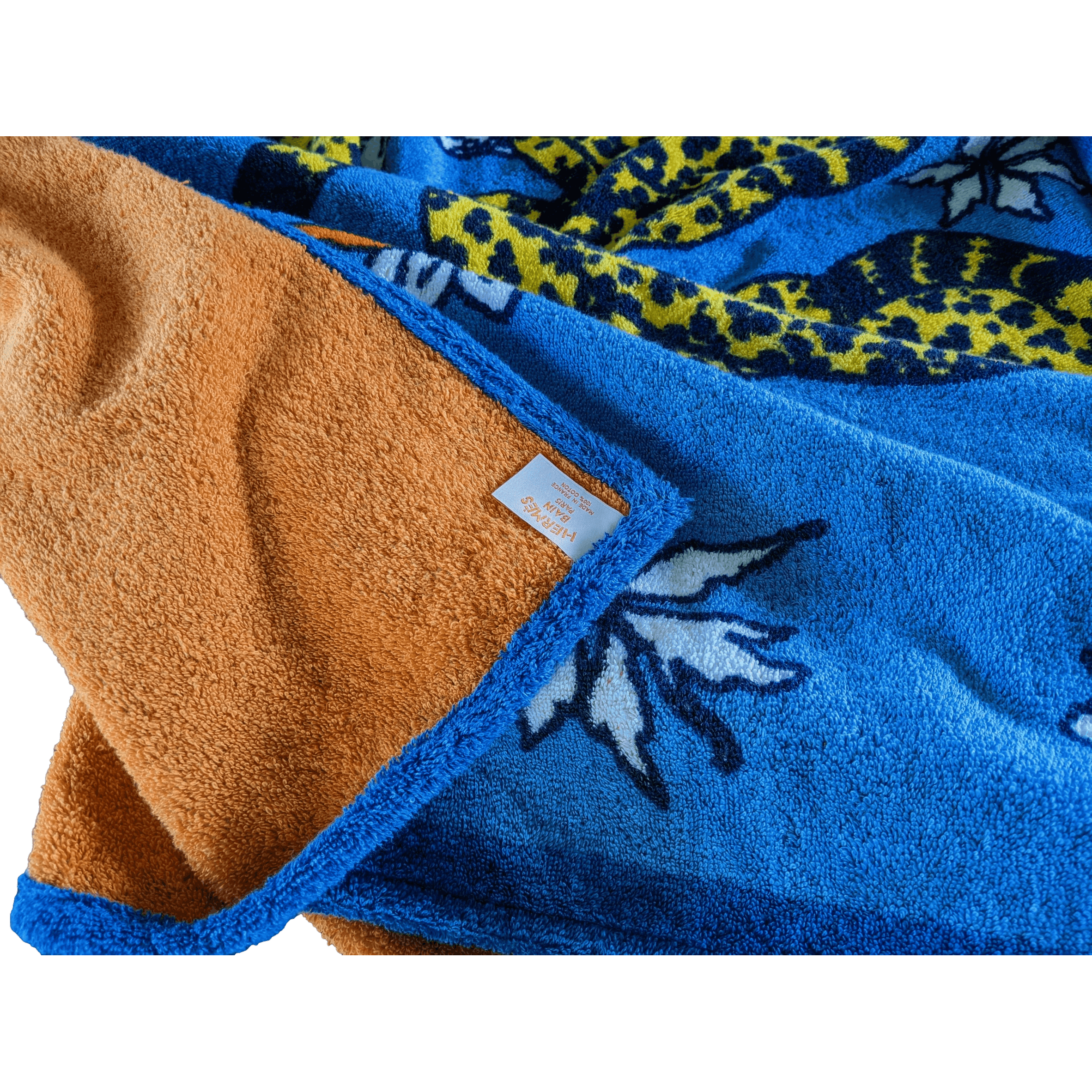 HERMES Les Leopards Beach Towel XXL 145 x 160