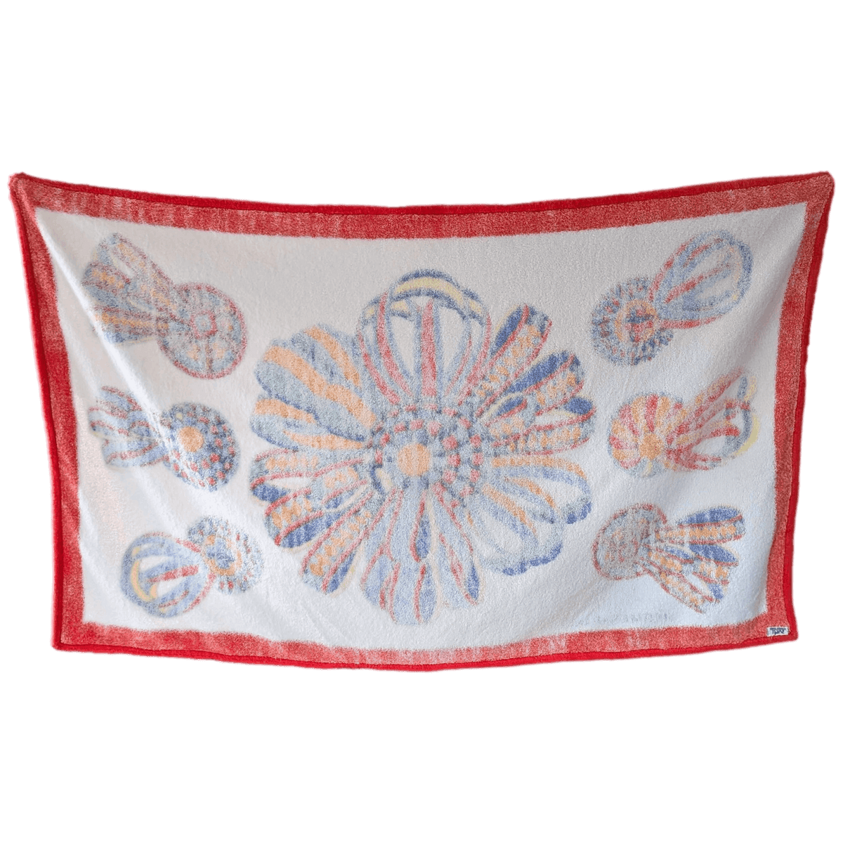 HERMES Les Rubans du Cheval Beach Towel Multicolor GM 90 x 150 cm New