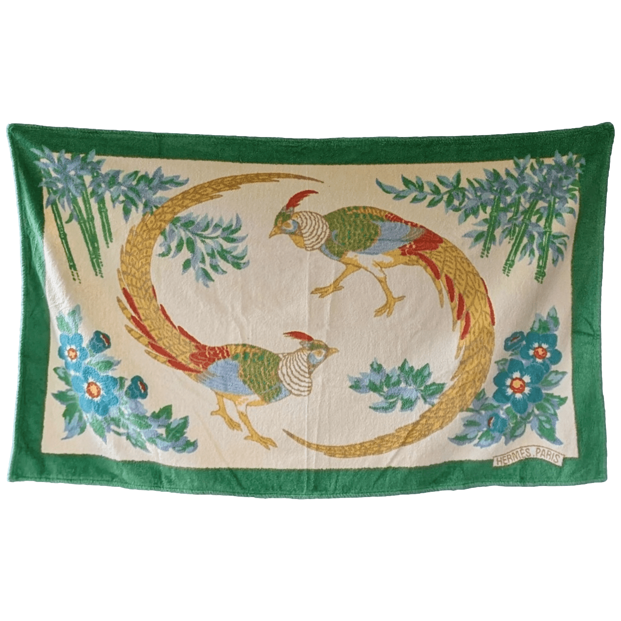 HERMES Lot de 2 Terry Beach Towels 90 x 150 cm