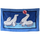 HERMES Lot de 2 Terry Beach Towels 90 x 150 cm