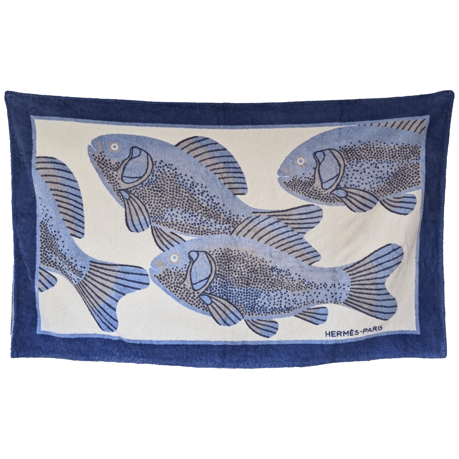 HERMES Lot of 2 Beach Towels 90 x 150 cm