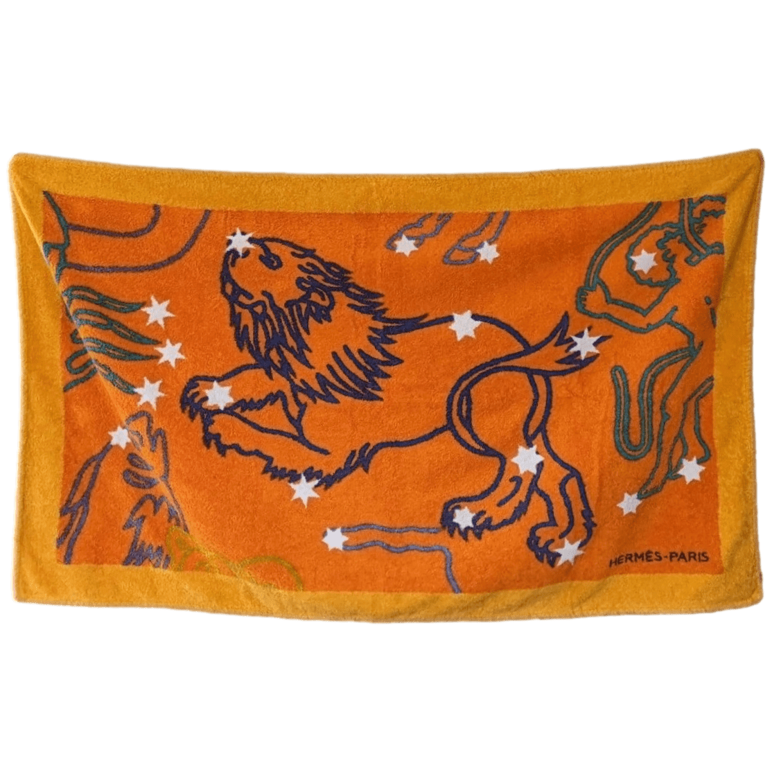 HERMES Lot de 3 Terry Beach Towels 90 x 150 cm