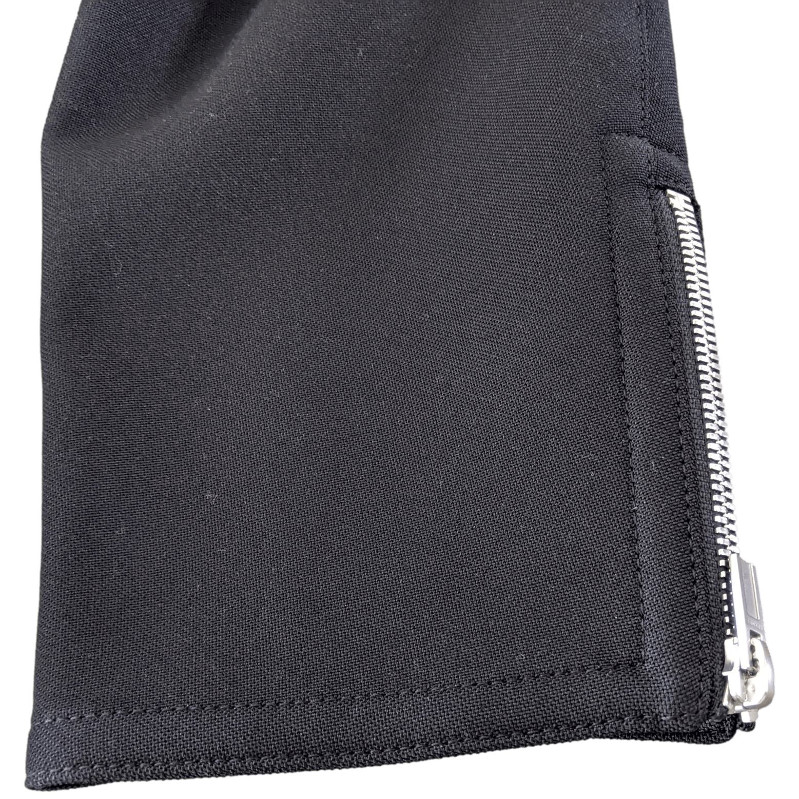 HERMES Men's Black Long Coat Sz52