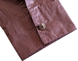 HERMES COL MONTANT Men's Chemise Long Sleeves Shirt Sz41,