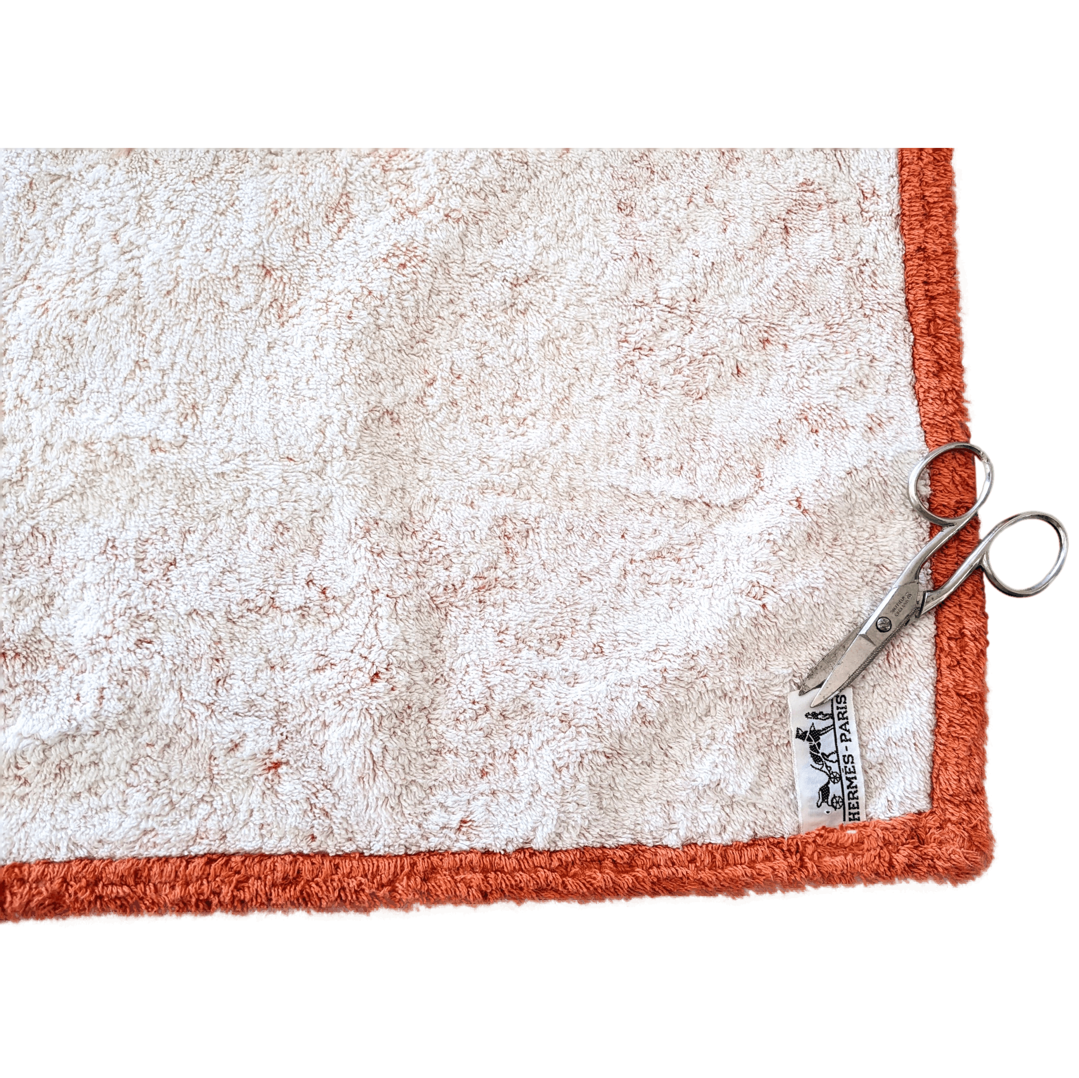 HERMES Moon Face Terry Beach Towel 90 x 150 cm