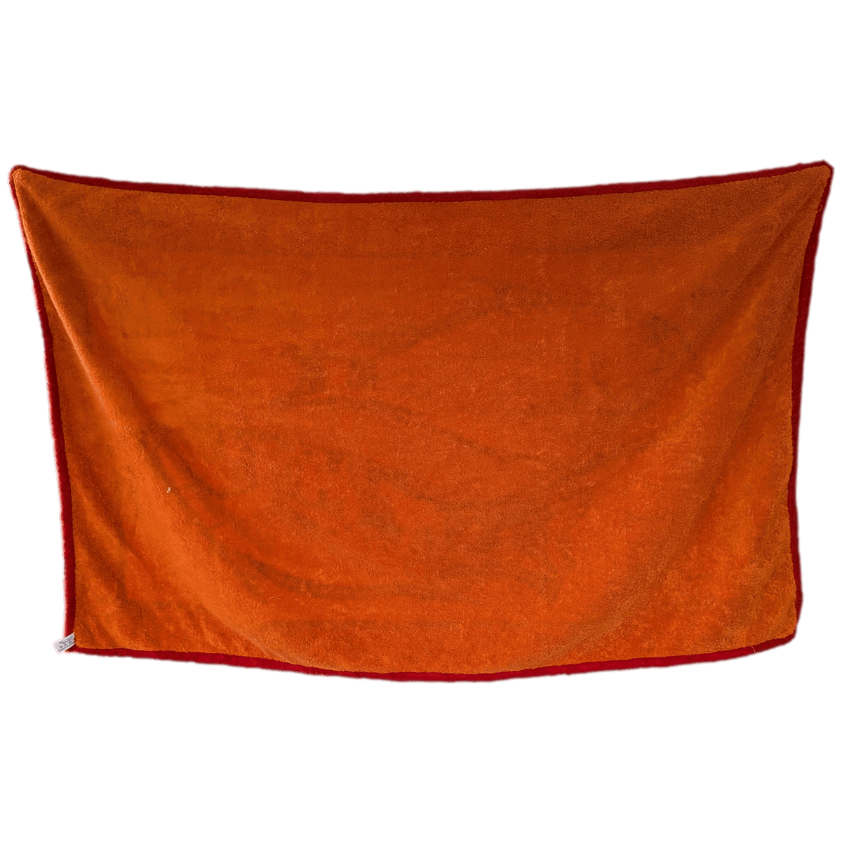 HERMES Mosaic Fish Beach Towel GM Red Apricot 90 x 150 cm