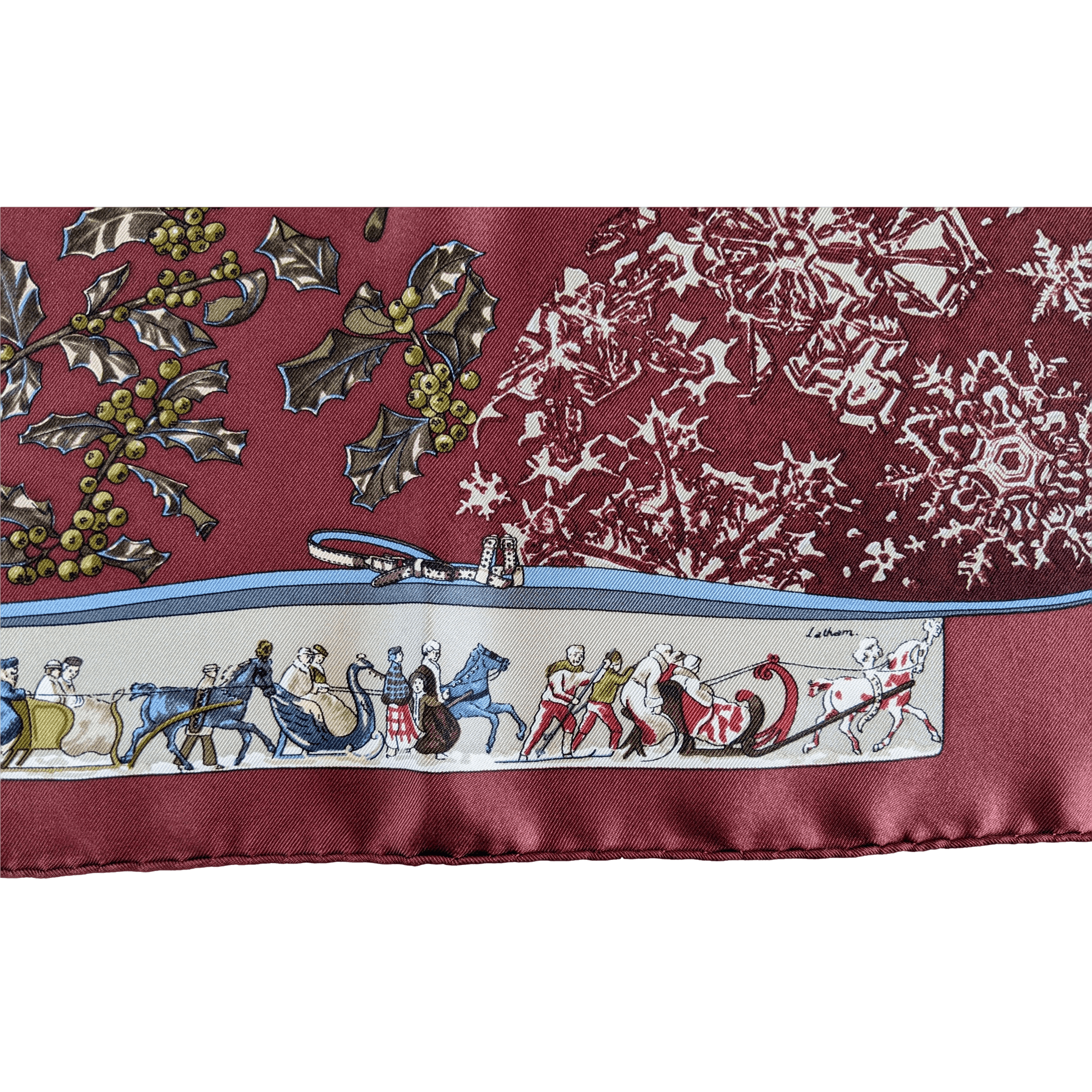 HERMES Neige d'Antan Gavroche 45 cm